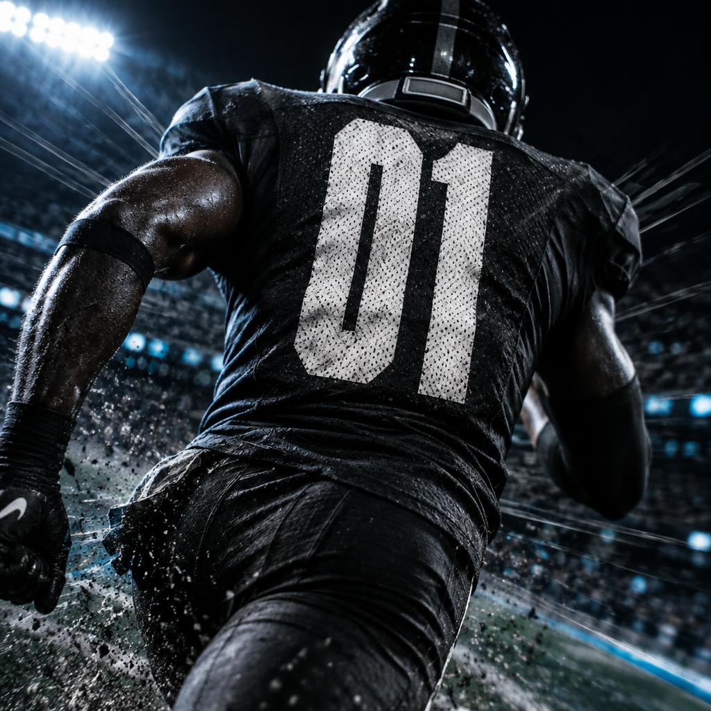 "01" — Sports | AI Text Effect Generator