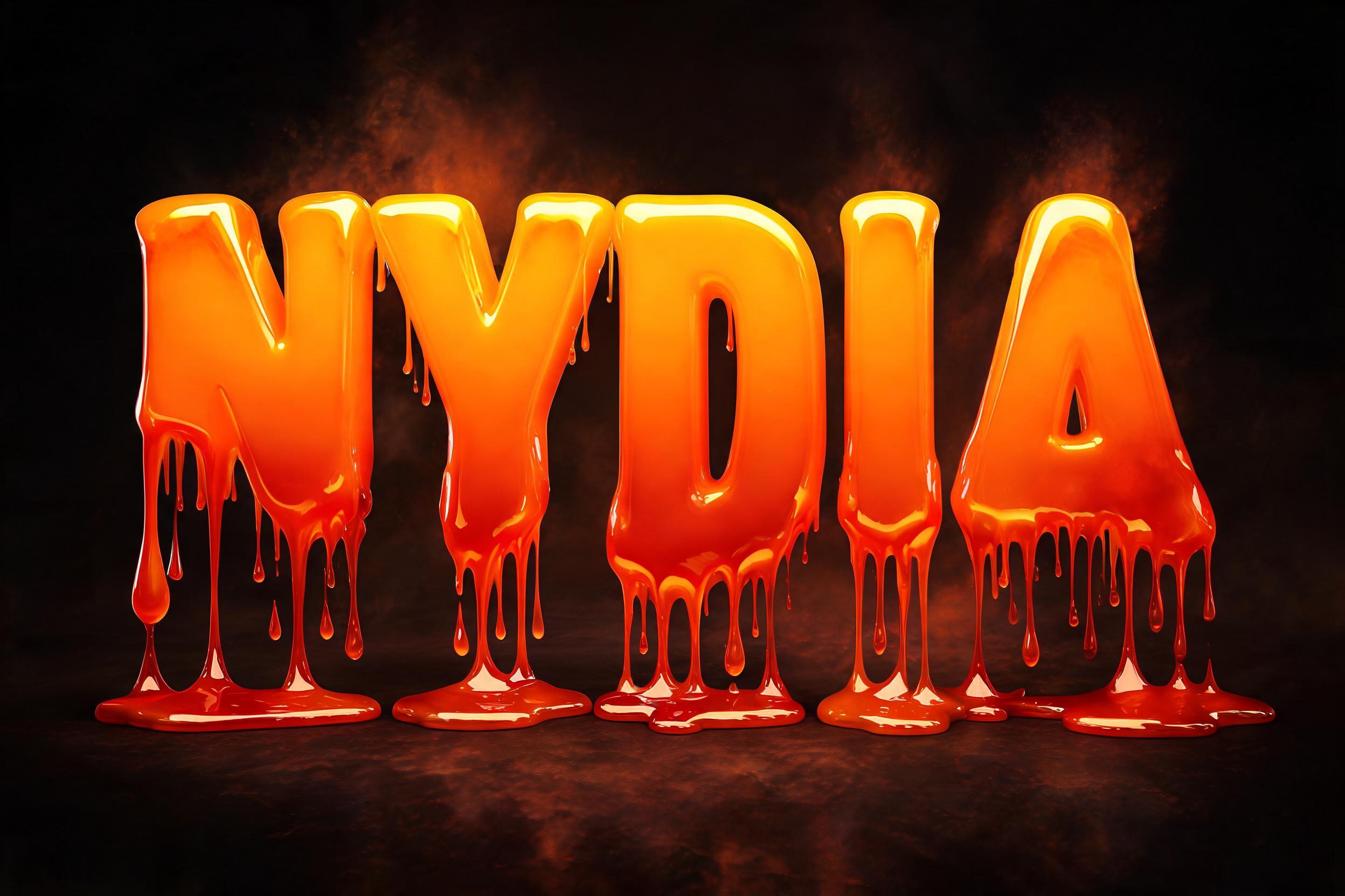 "Nydia" — Drip Font Melting | AI Text Effect Generator