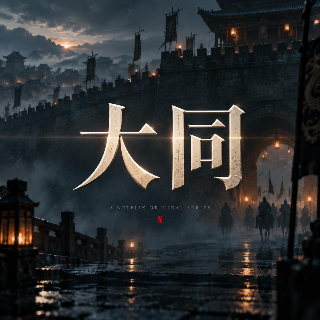 "大同" — Cinematic Netflix | AI Text Effect Generator