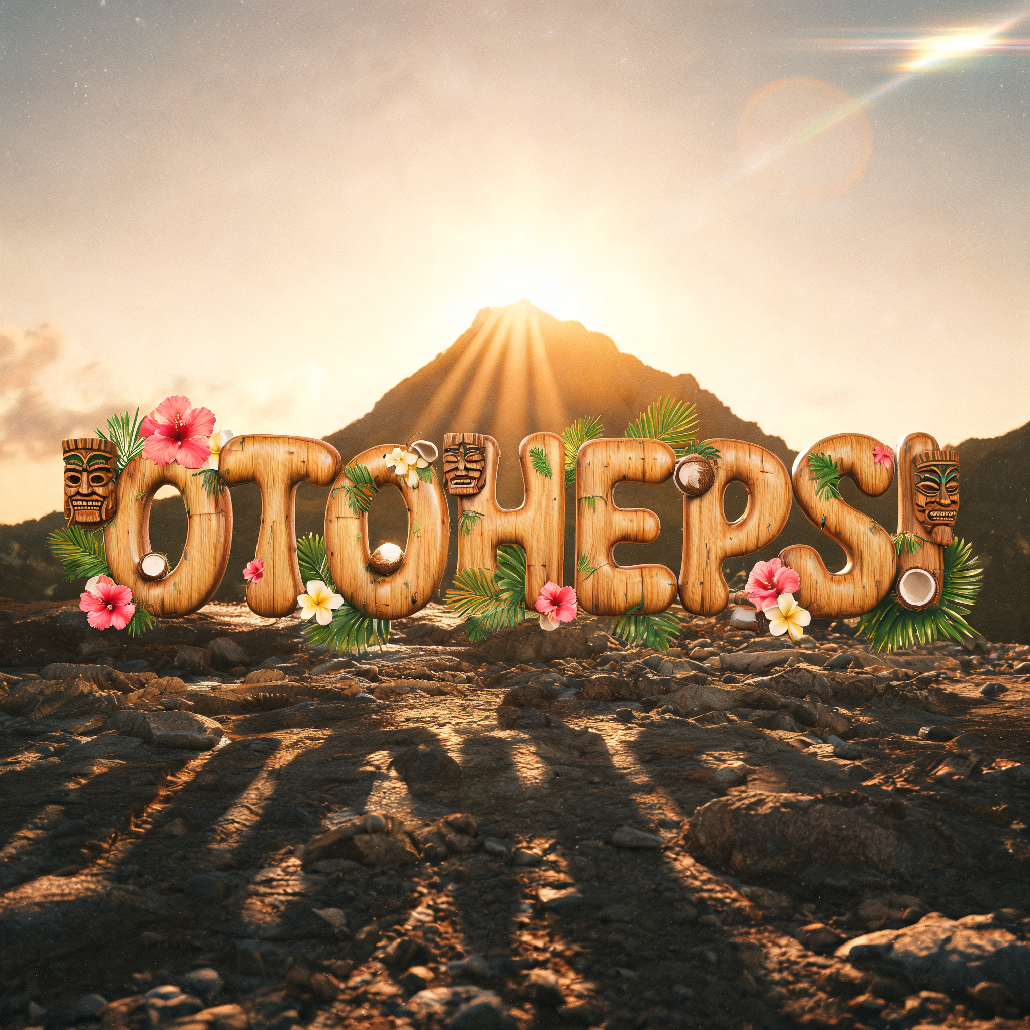 "Otohepsi" — Hawaiian | AI Text Effect Generator