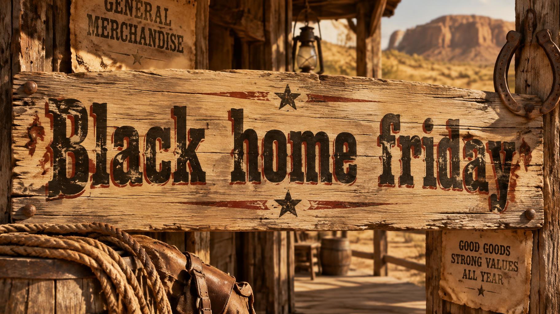 Black home friday