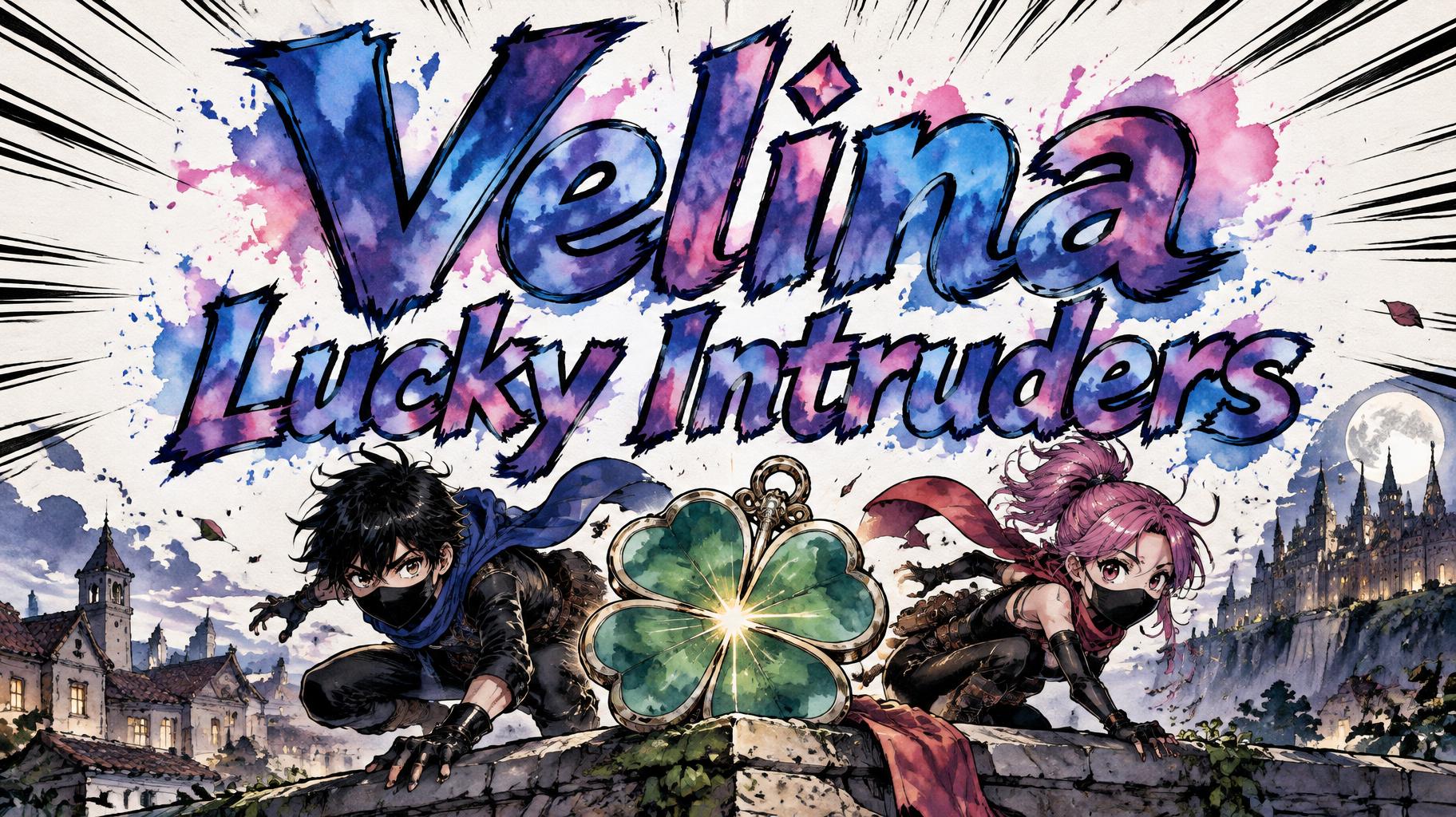 "Velina
Lucky Intruders" — Anime | AI Text Effect Generator