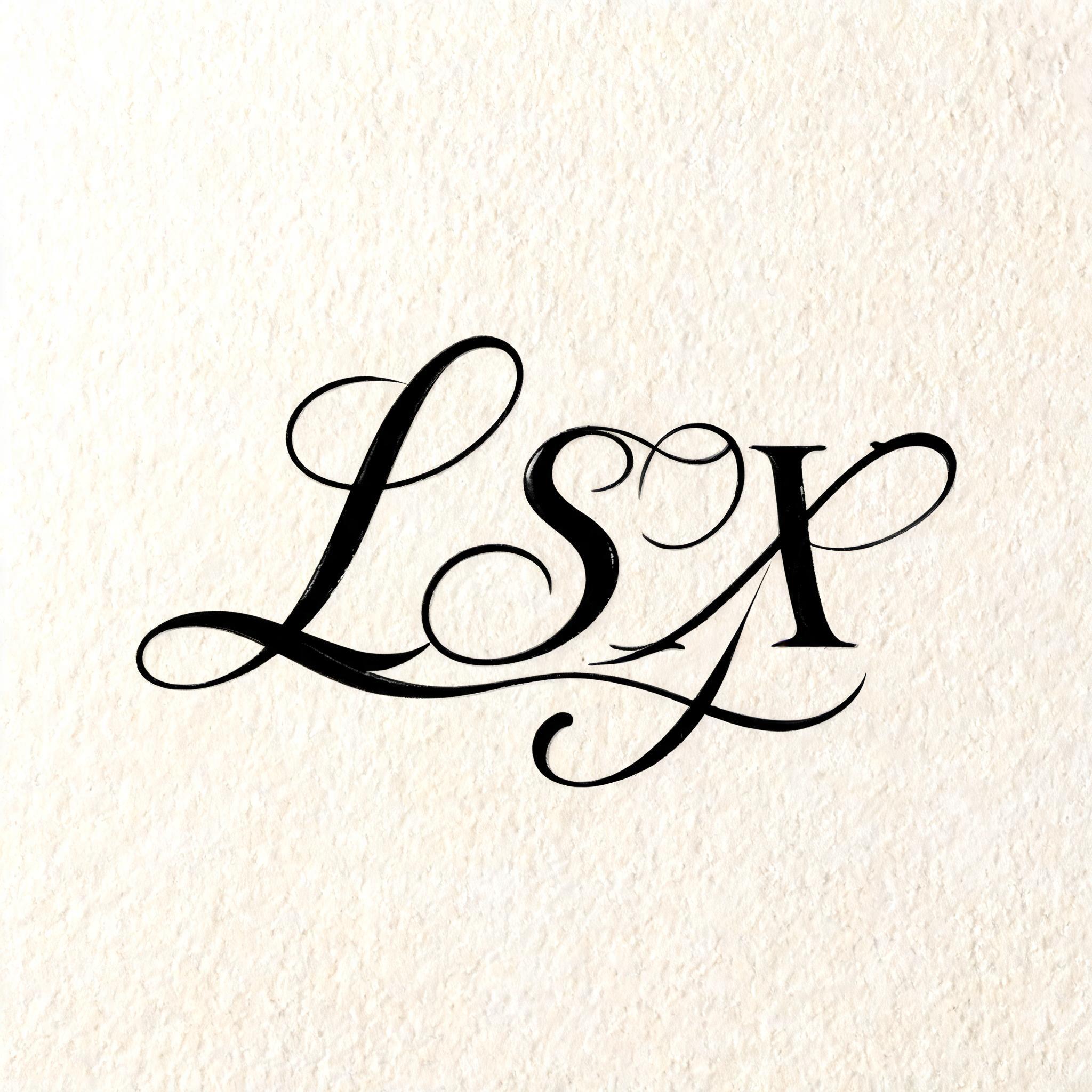 "LSX" — Cursive | AI Text Effect Generator