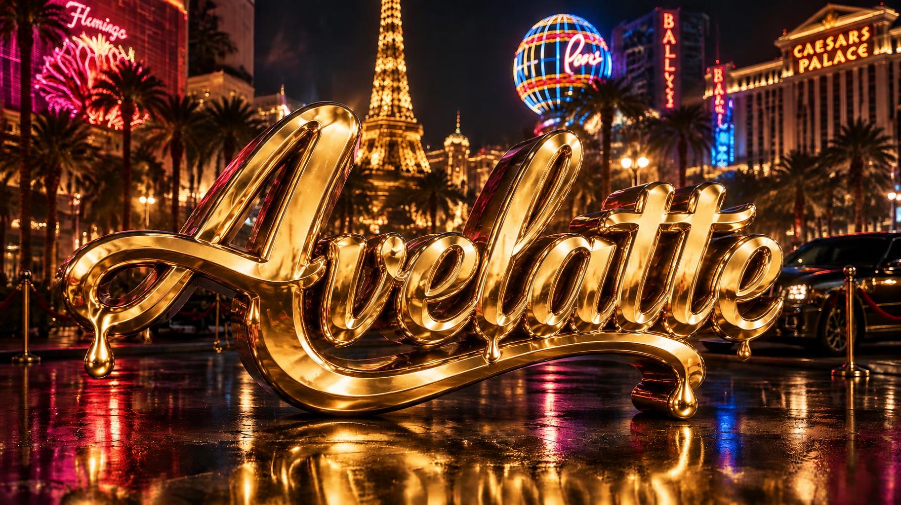 "" — Metallic | AI Text Effect Generator
