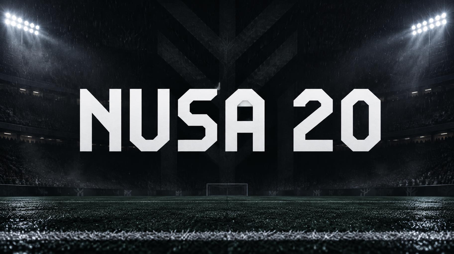 "NUSA 20" —  | AI Text Effect Generator
