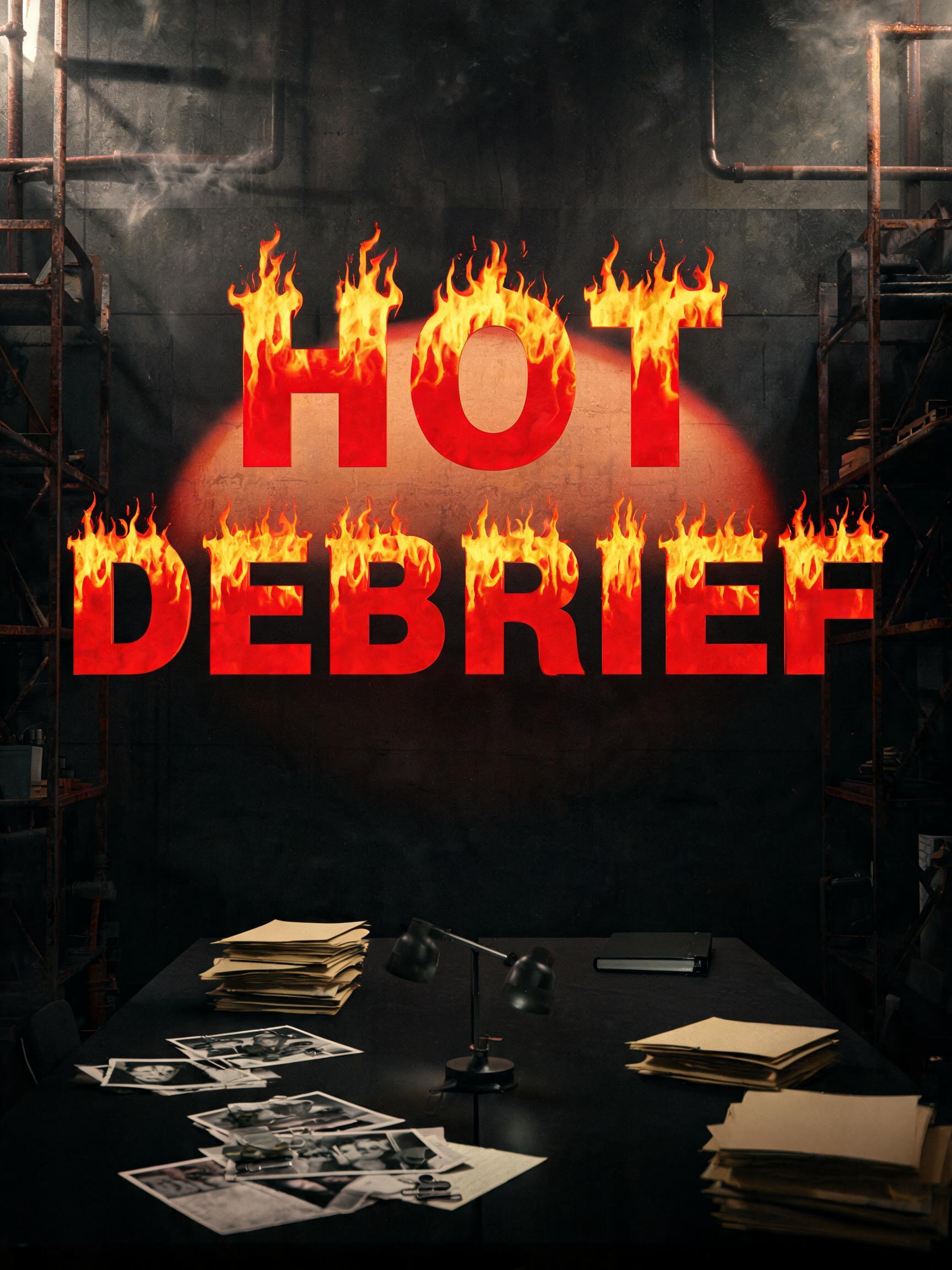 "HOT DEBRIEF" —  | AI Text Effect Generator