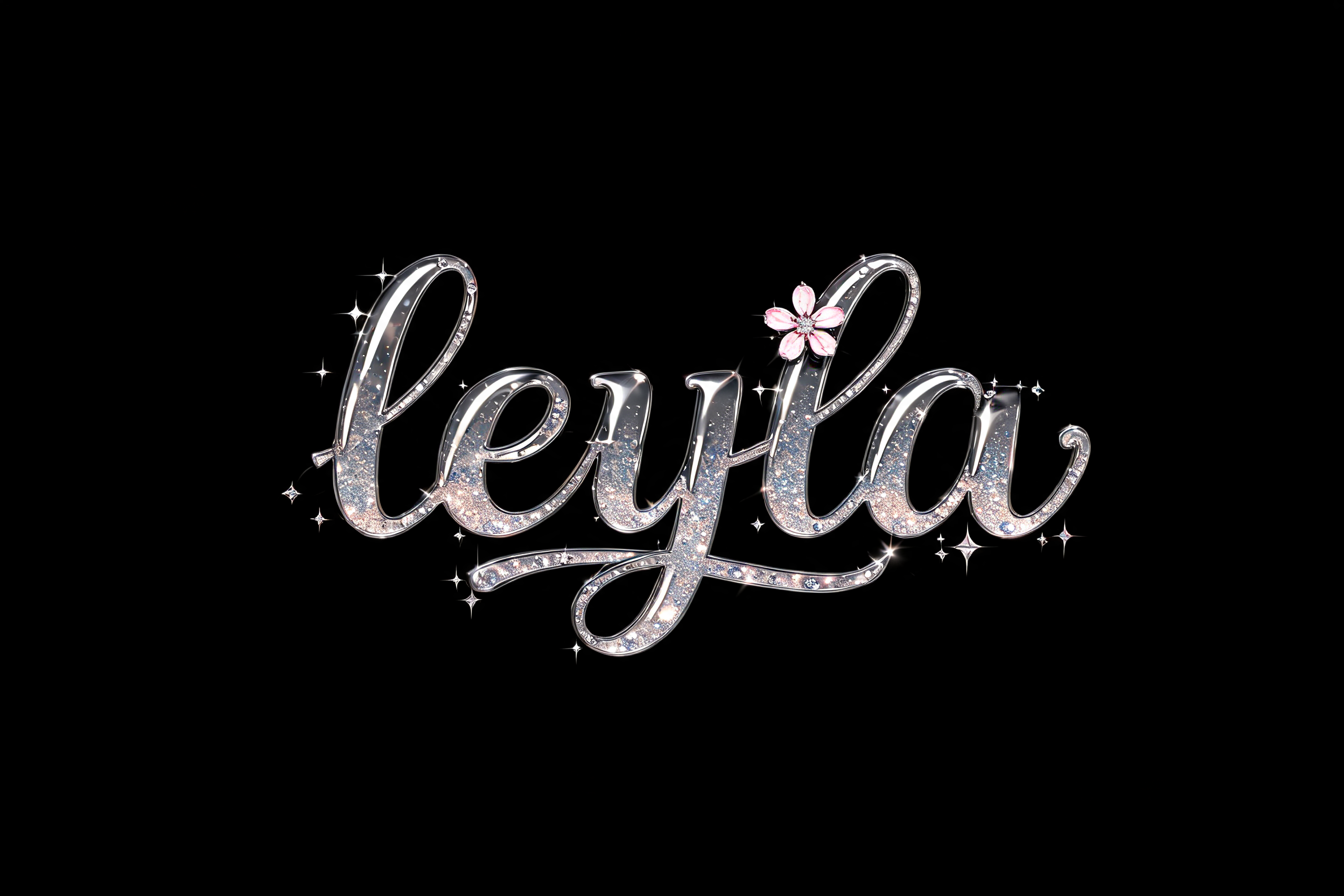"leyla" —  | AI Text Effect Generator