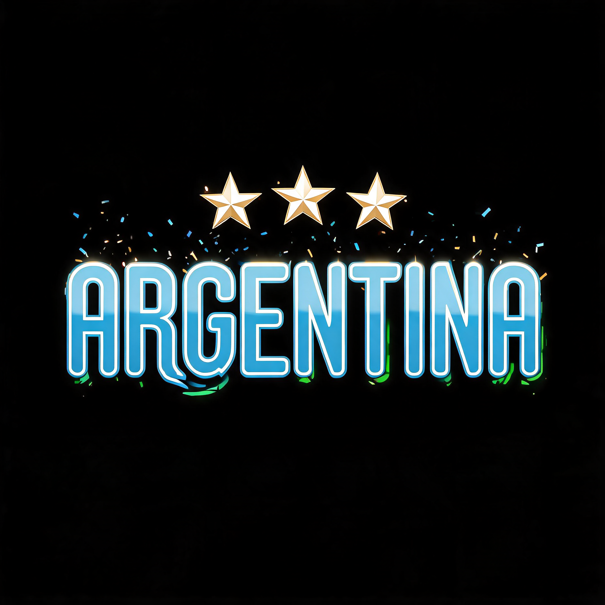 "ARGENTINA" — Sports Football | AI Text Effect Generator