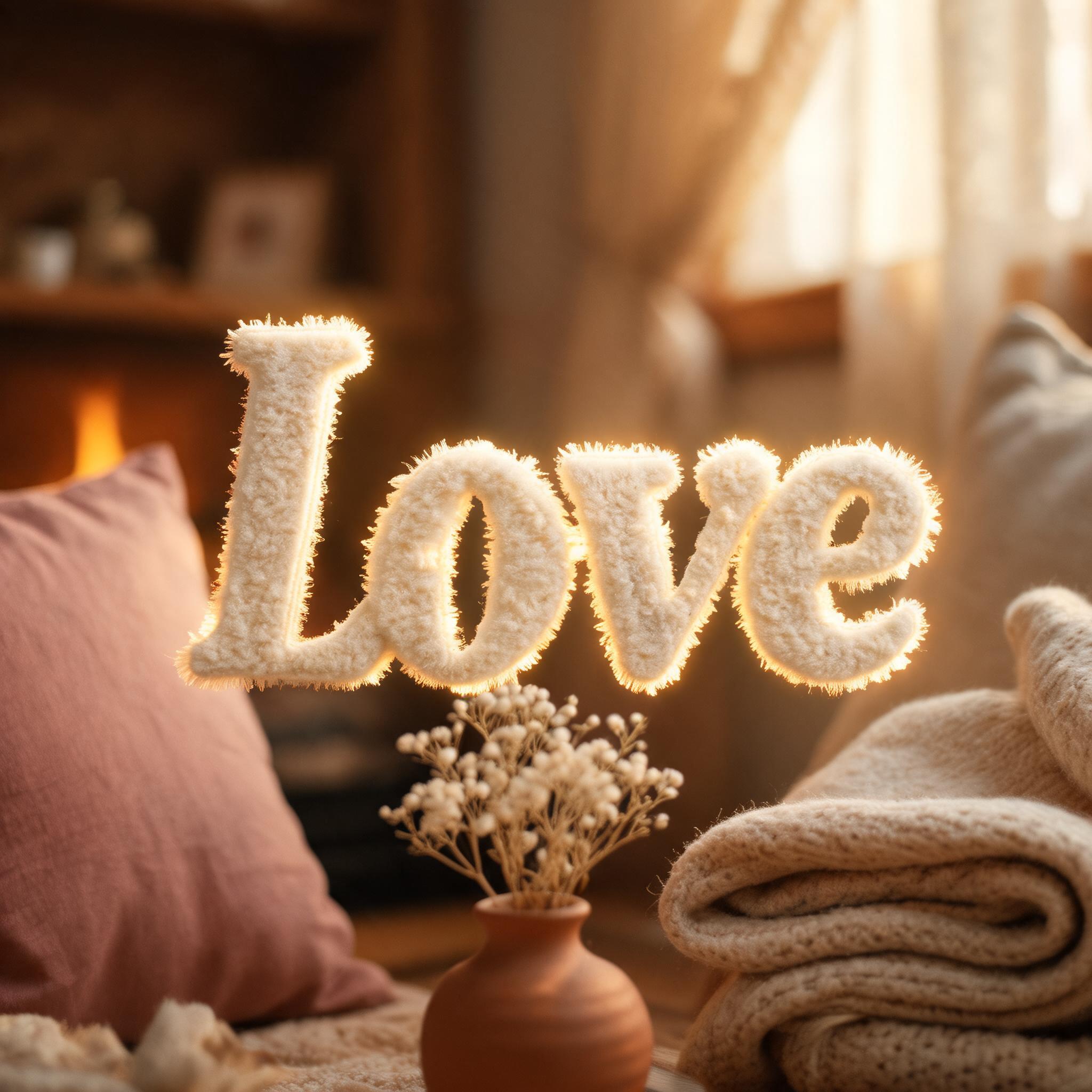 "Love" — Family Love text effect