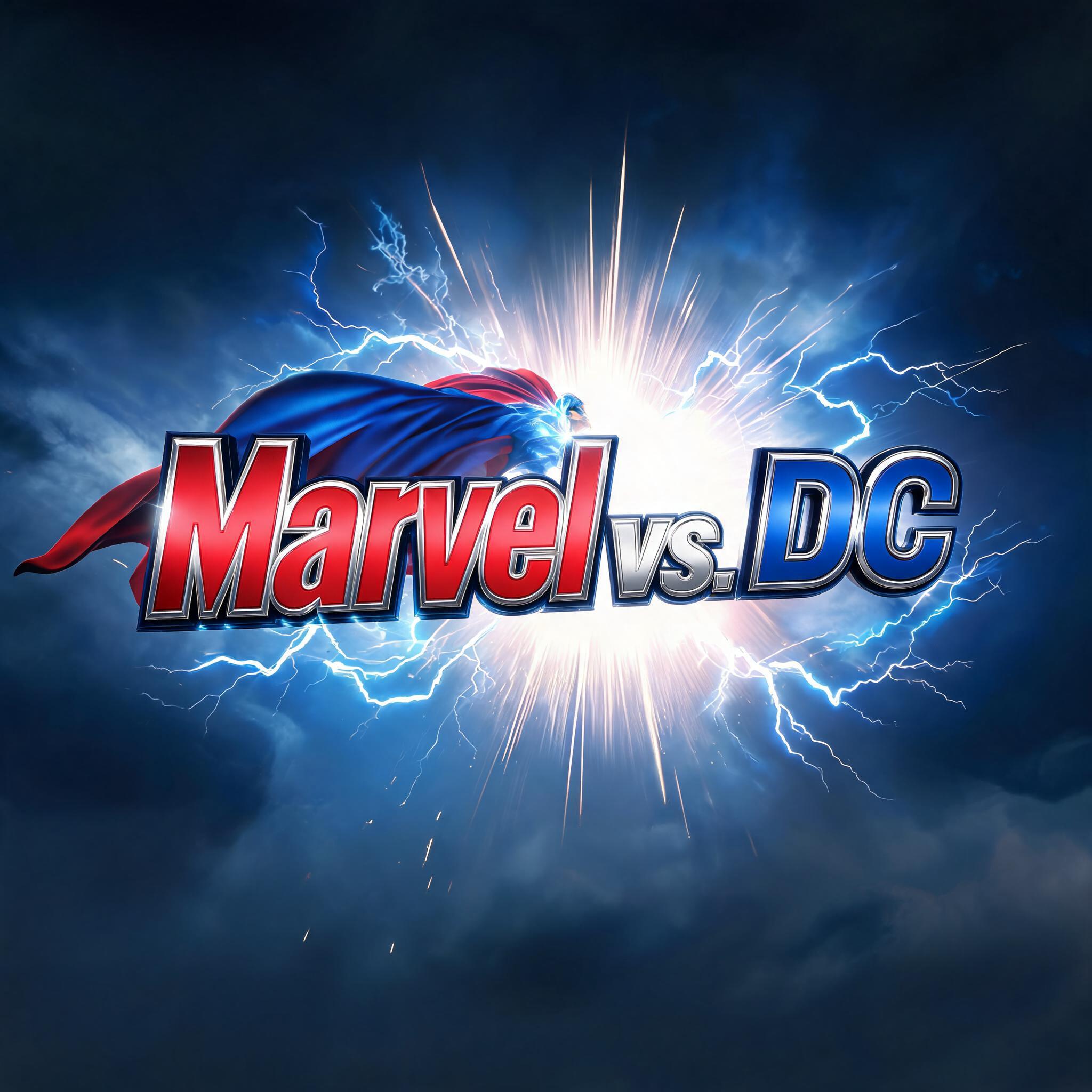 "Marvel vs. DC" — Superhero | AI Text Effect Generator
