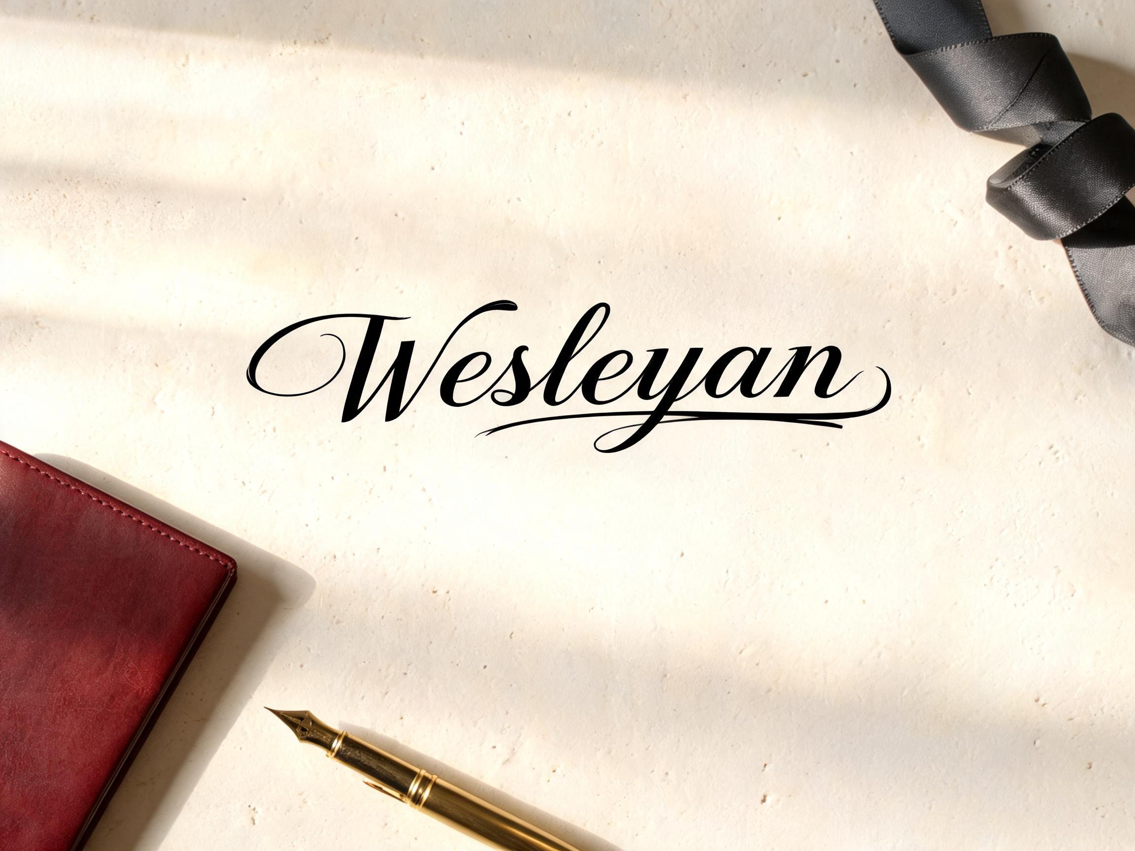 "Wesleyan" —  | AI Text Effect Generator