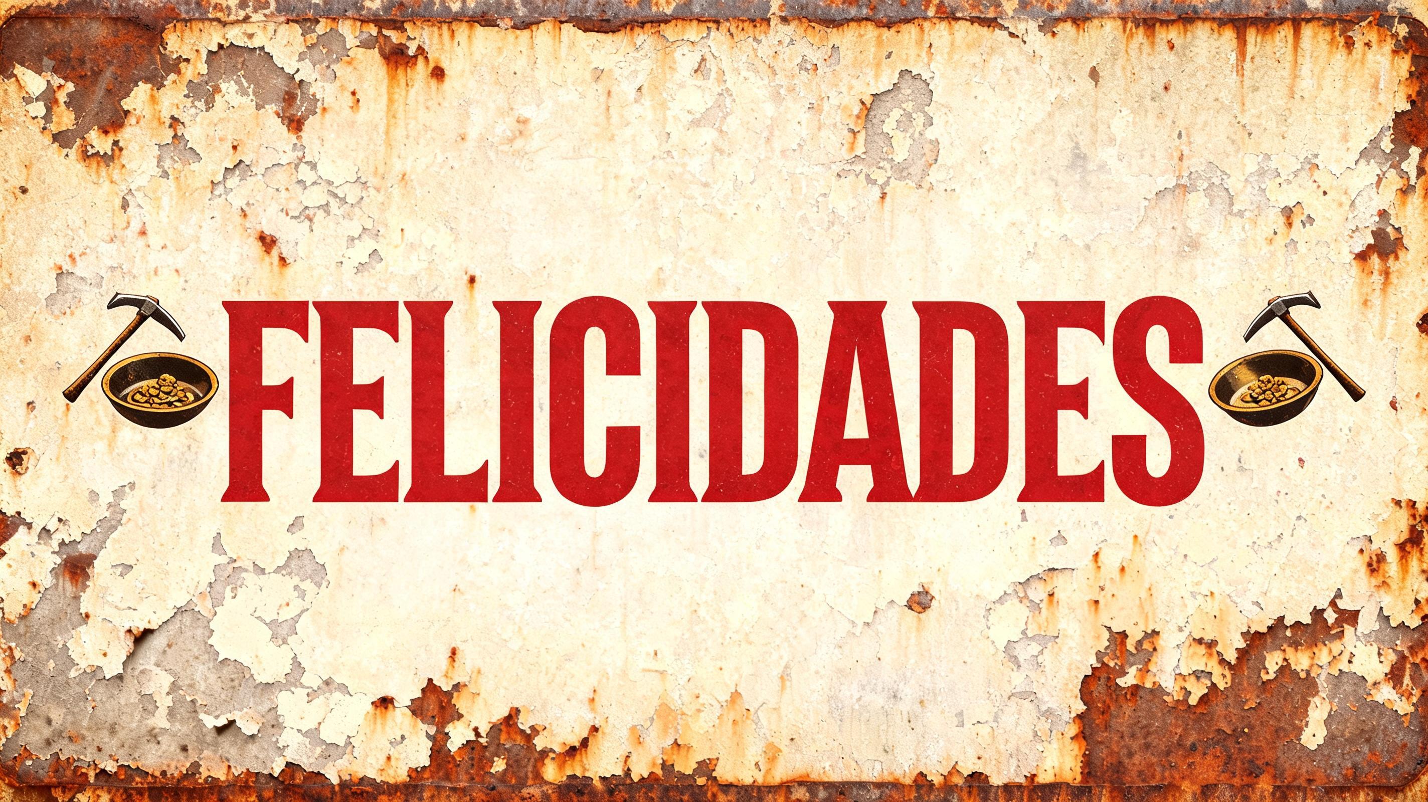 "FELICIDADES" — Vintage | AI Text Effect Generator