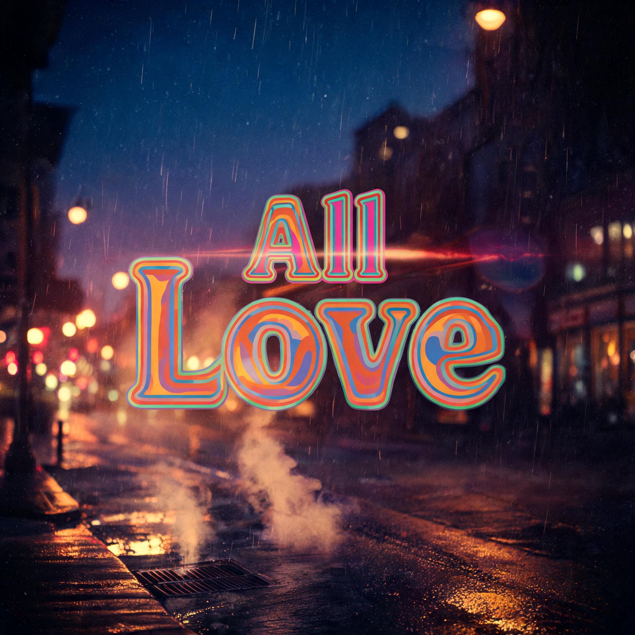"All Love" — Cinematic | AI Text Effect Generator