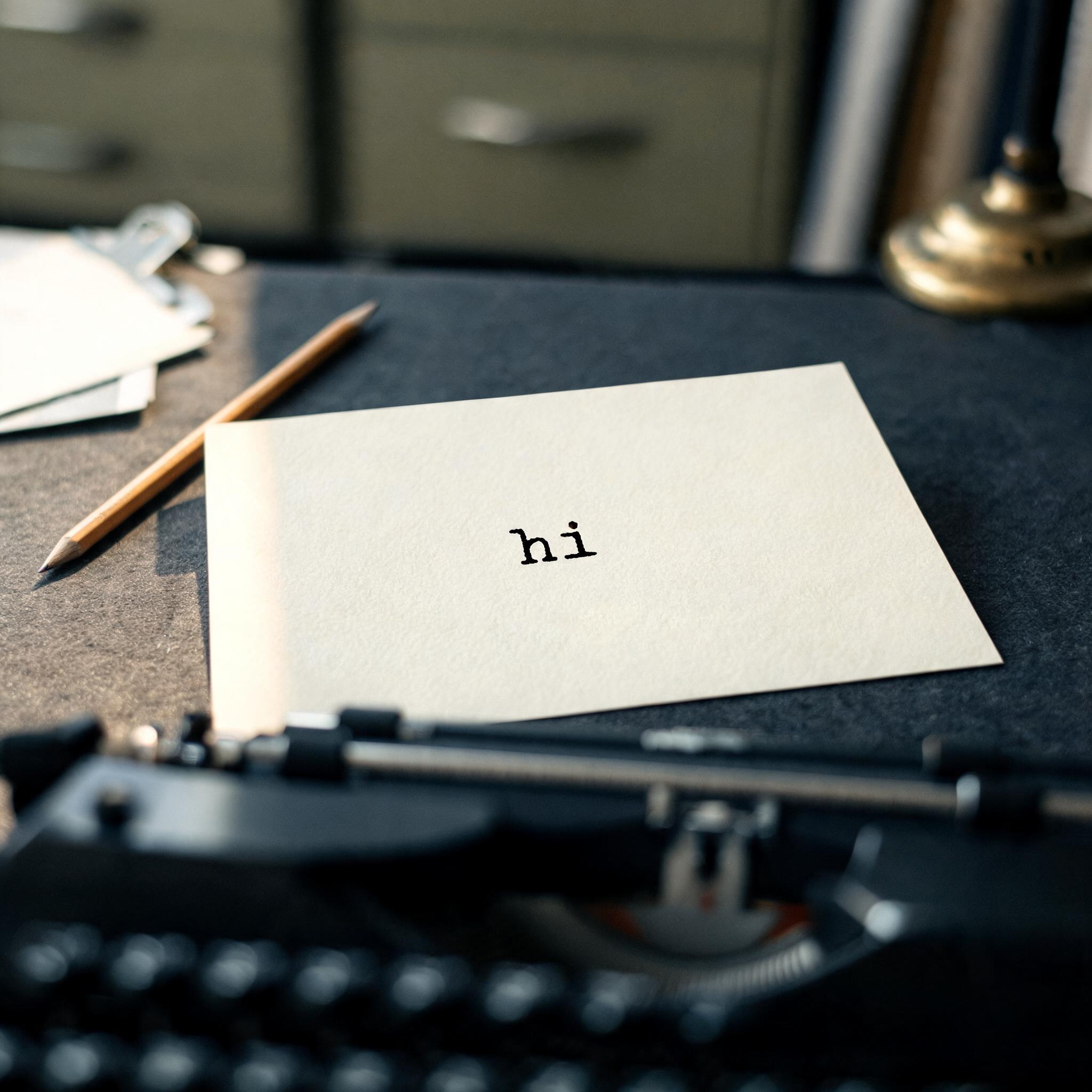 "hi" —  | AI Text Effect Generator