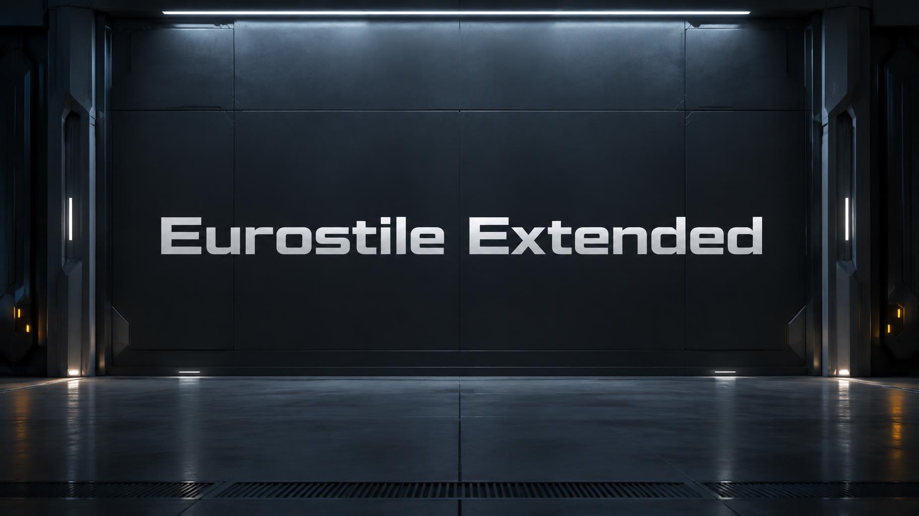 "Eurostile Extended" —  | AI Text Effect Generator