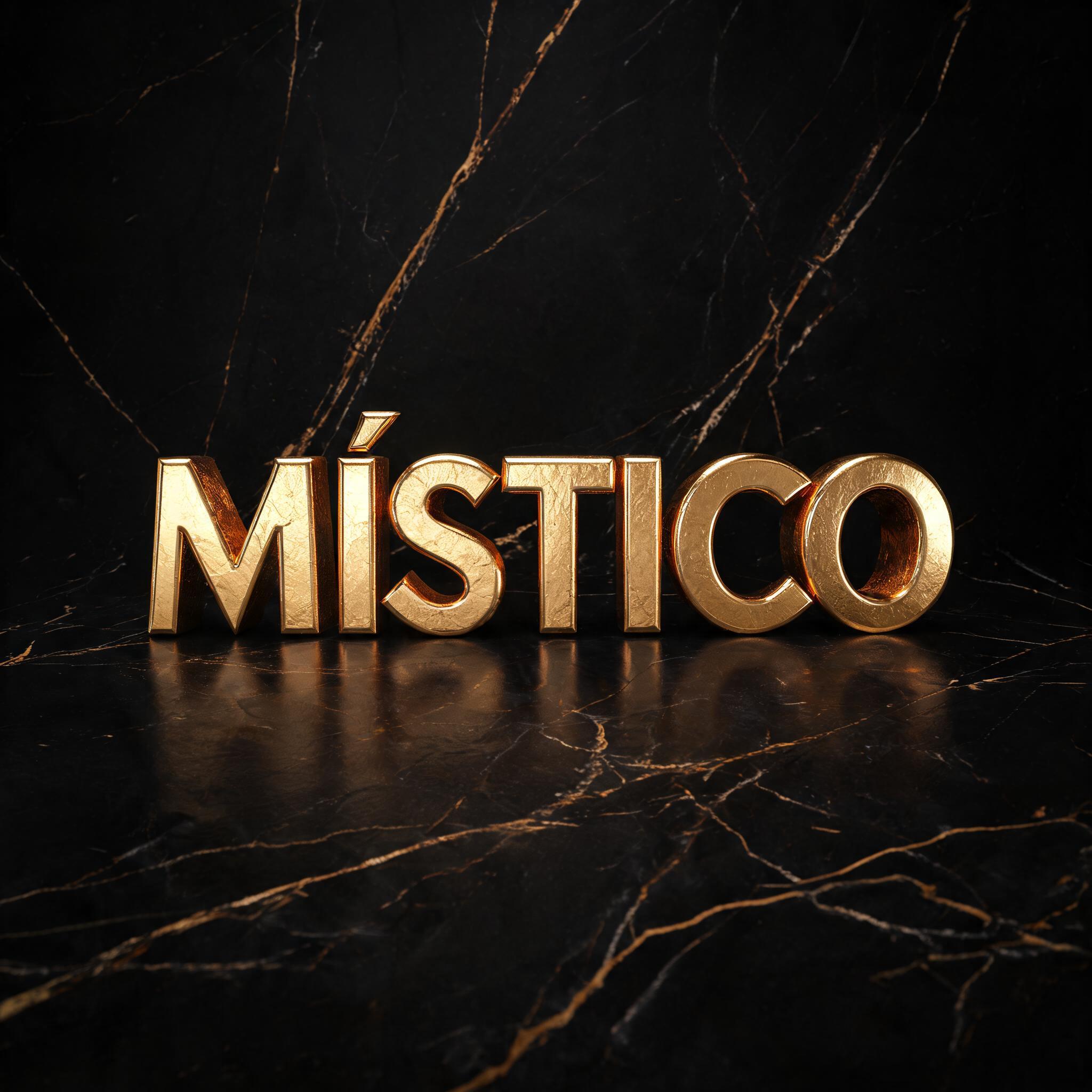 "Místico" — Luxury Gold | AI Text Effect Generator