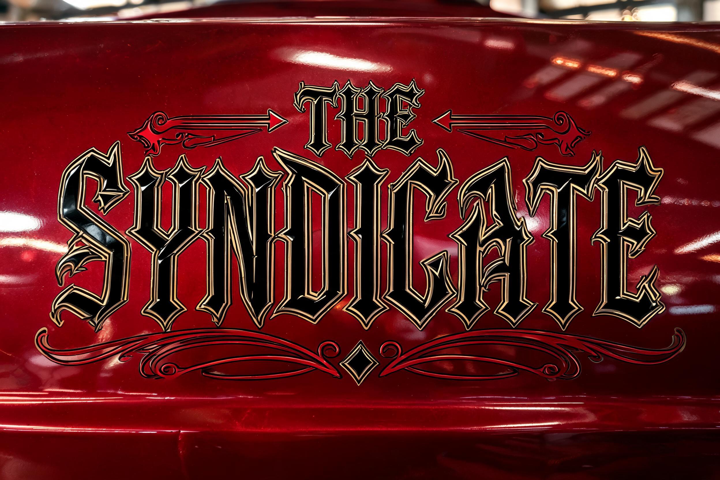 "The Syndicate" — Chicano | AI Text Effect Generator