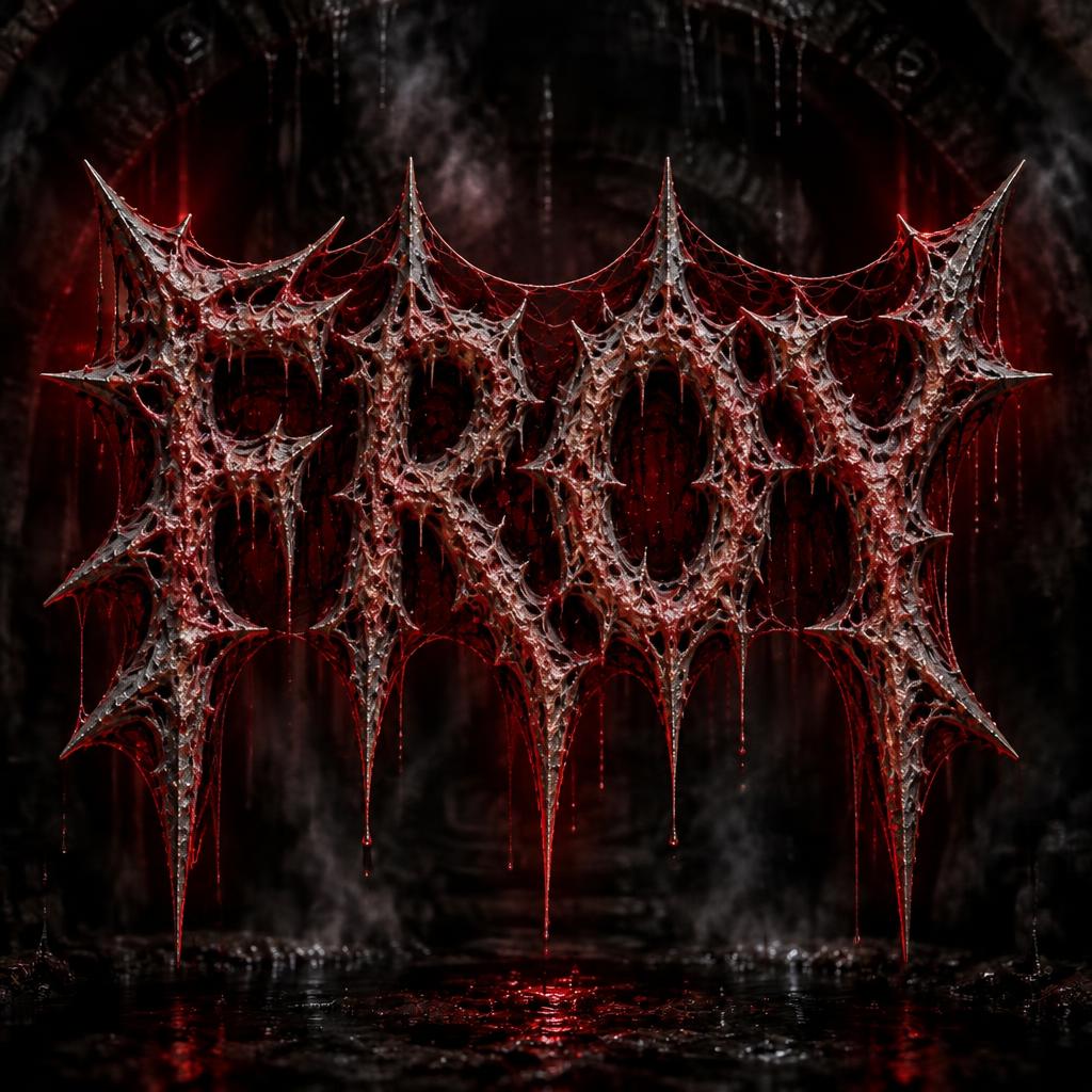 "" — Gothic Dark text effect