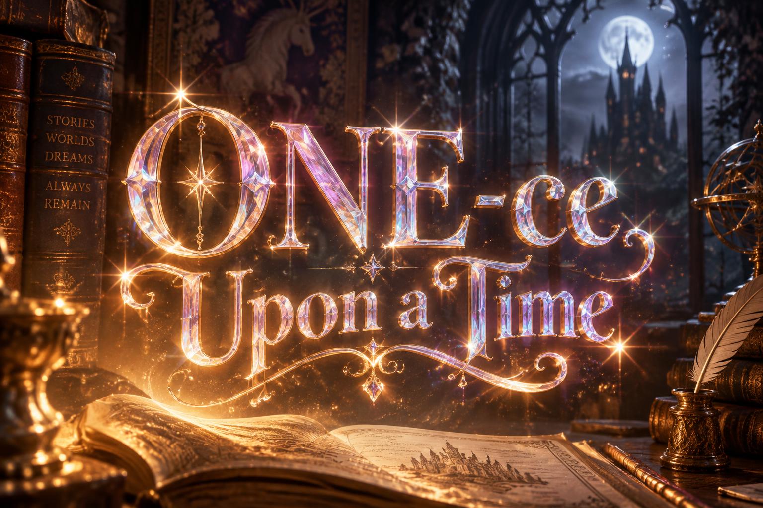 "ONE-ce Upon a Time" — Fairy Tale | AI Text Effect Generator