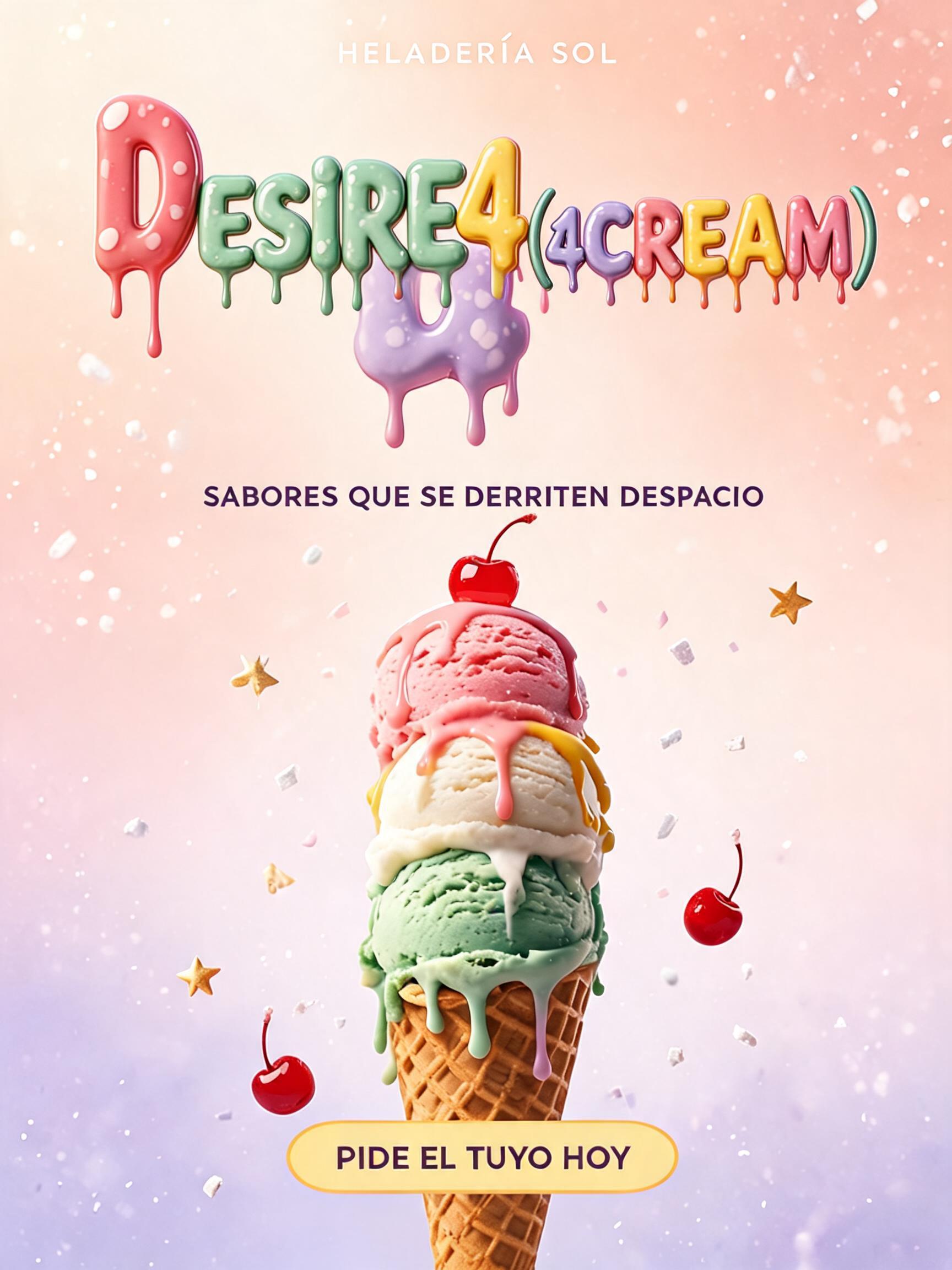 "" — Drip Font Ice text effect