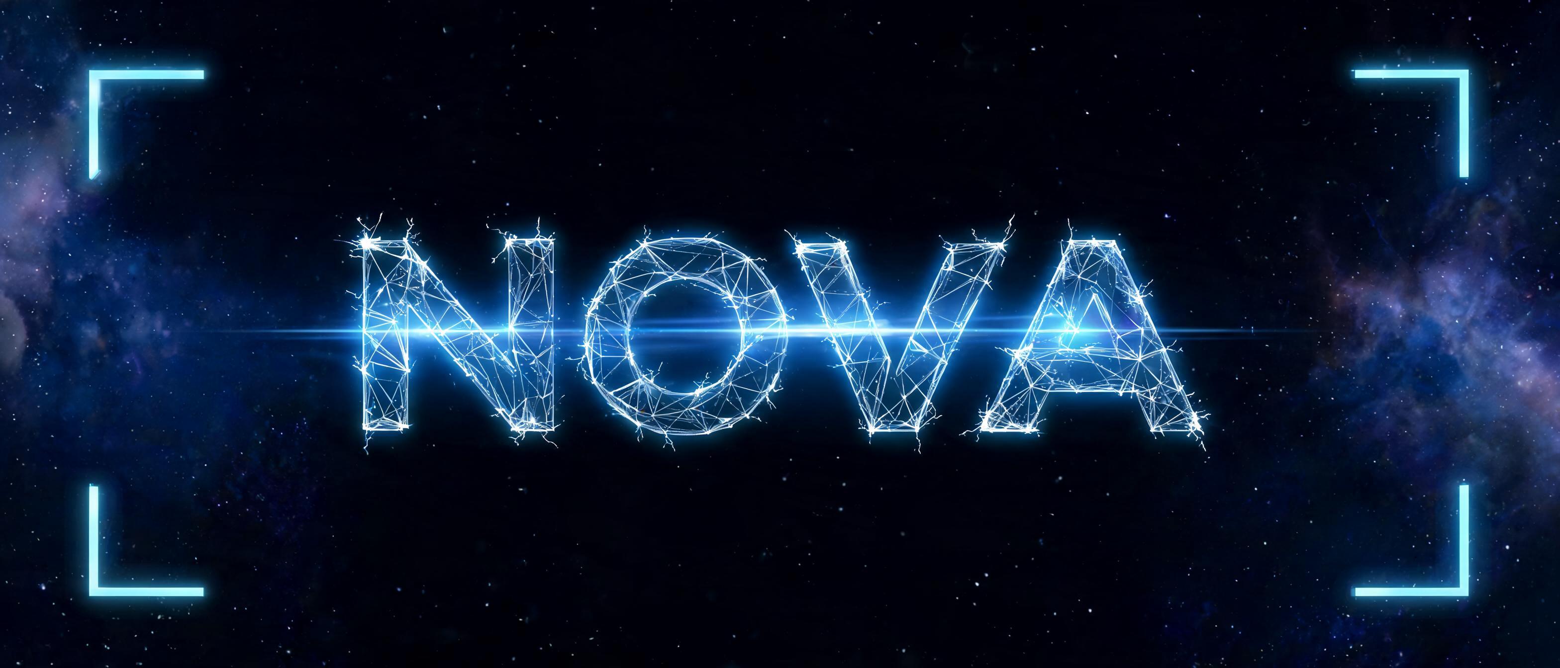 "Nova" — Futuristic | AI Text Effect Generator