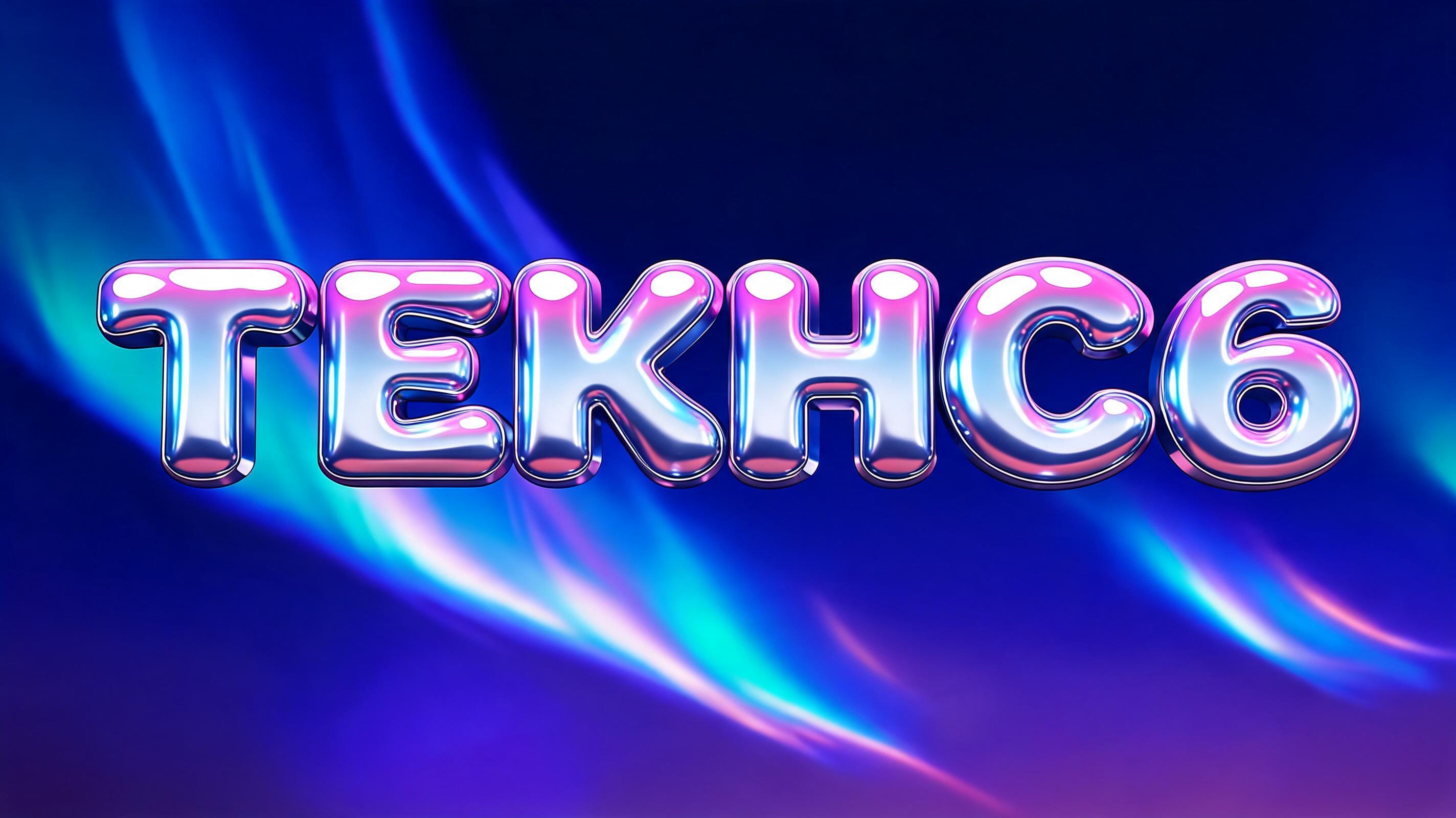 "TEKHC6" — Y2k | AI Text Effect Generator