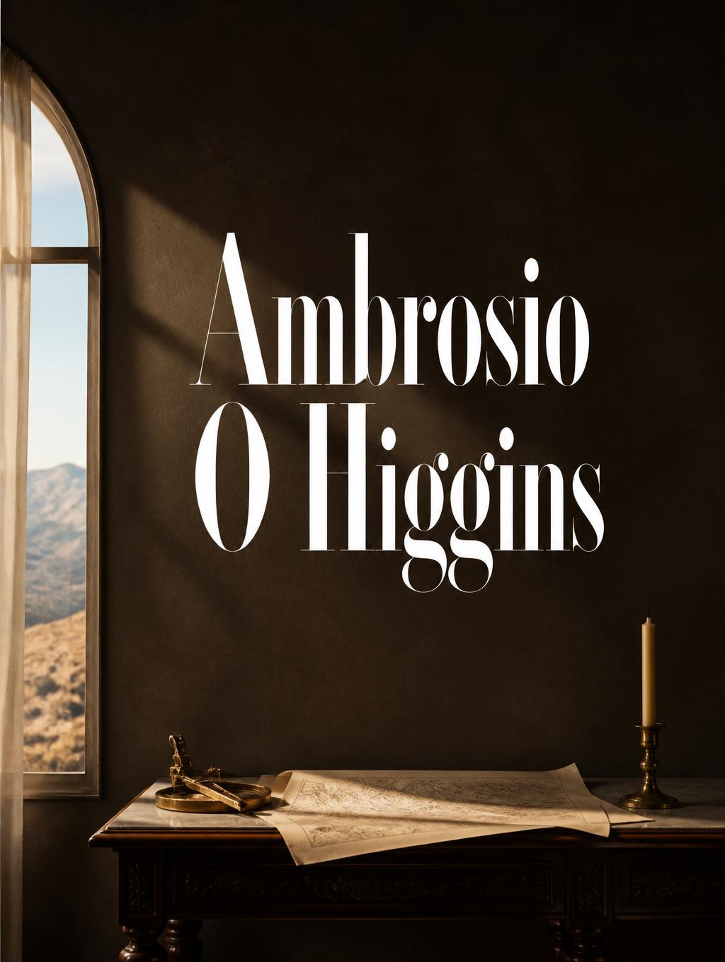 "Ambrosio O Higgins" —  | AI Text Effect Generator