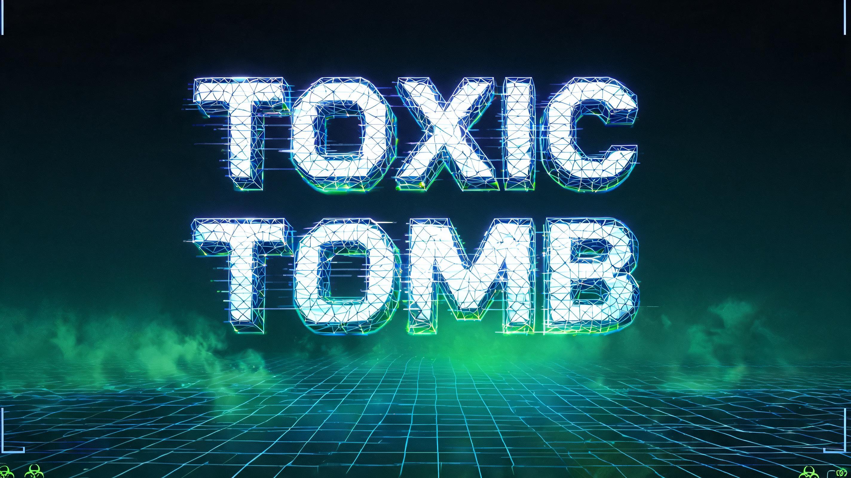"TOXIC TOMB " — Futuristic | AI Text Effect Generator