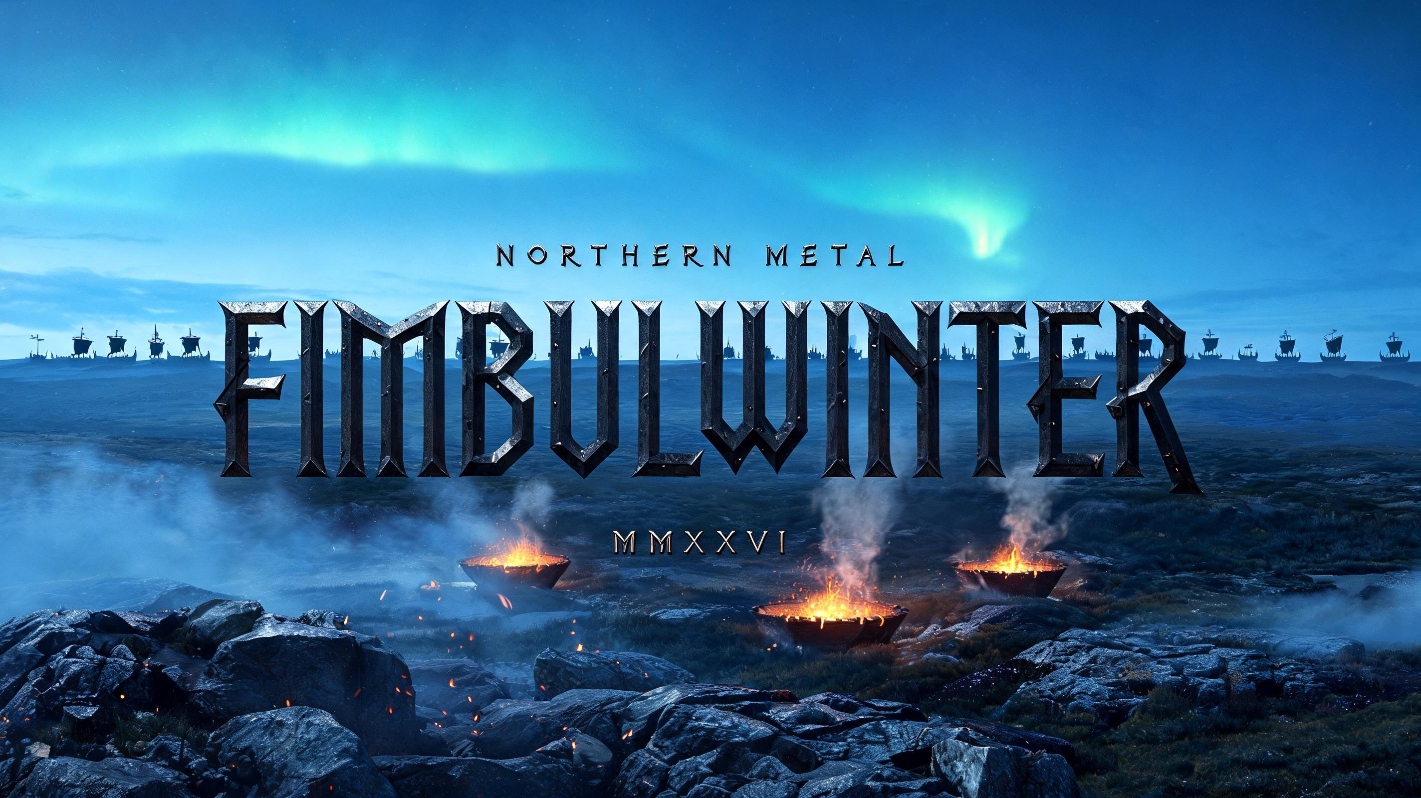 "I need Norse lettering for my metal band Fimbulwinter" — Viking | AI Text Effect Generator