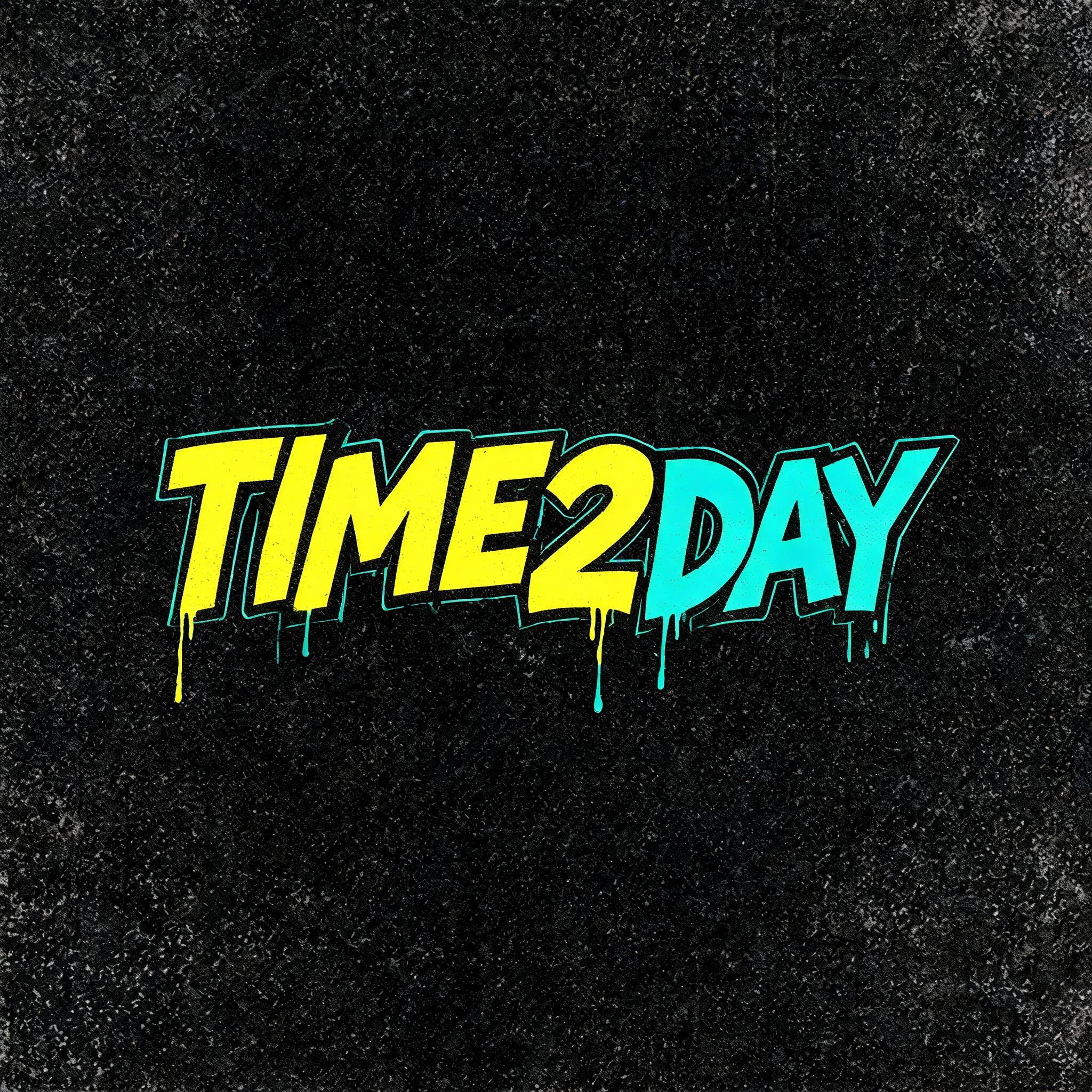 "TIME2DAY" — Vintage | AI Text Effect Generator