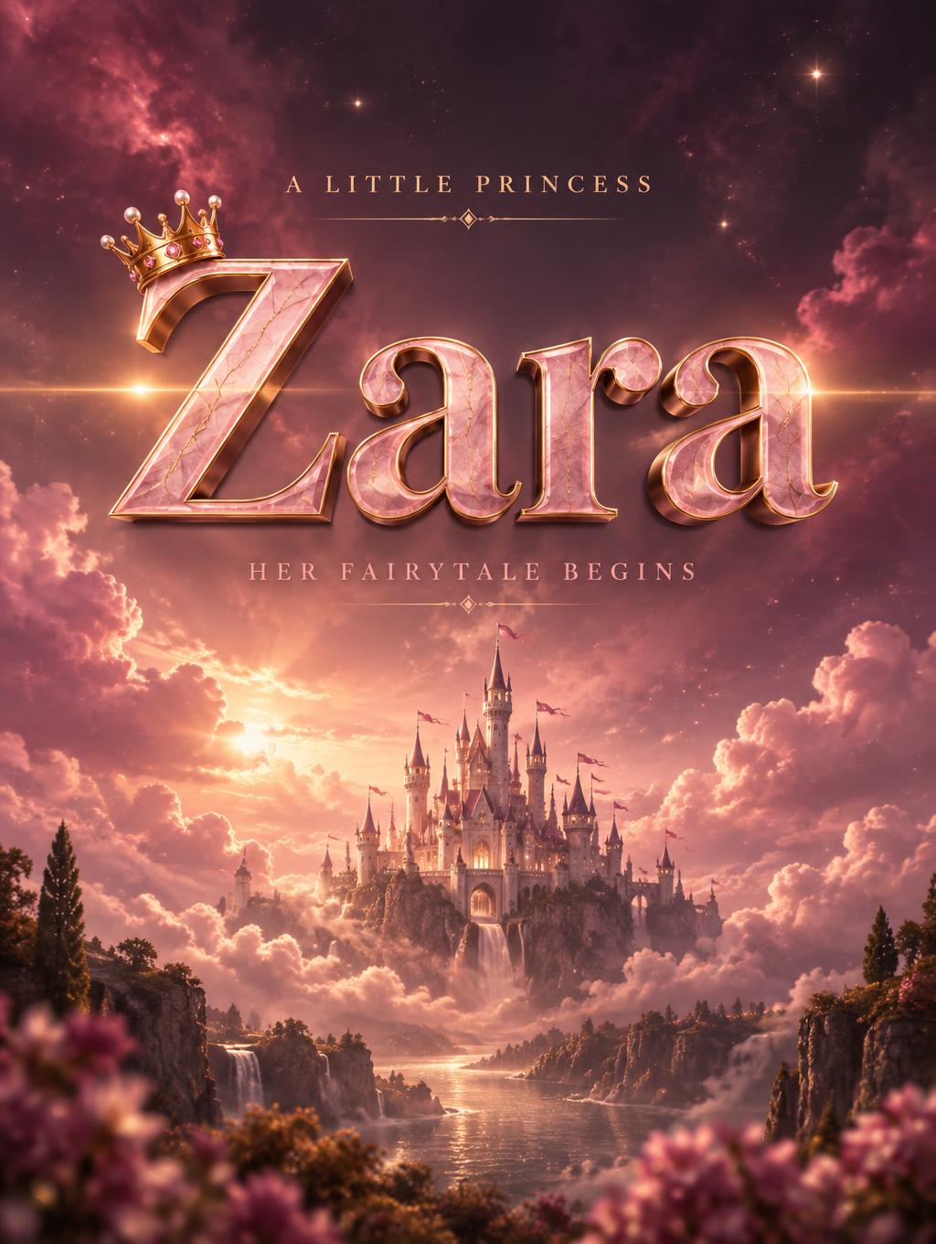 Zara
A LITTLE PRINCESS
HER FAIRYTALE BEGINS