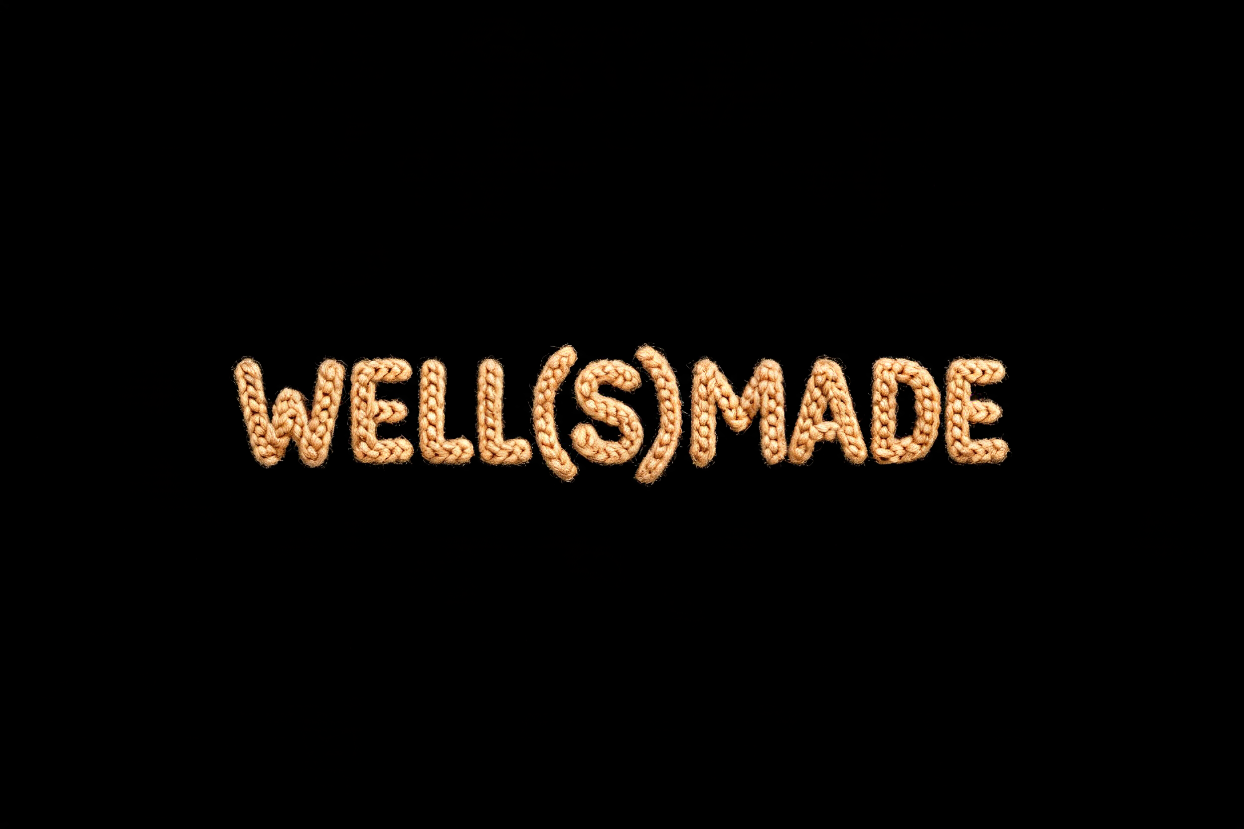 "WELL(S)MADE" —  | AI Text Effect Generator
