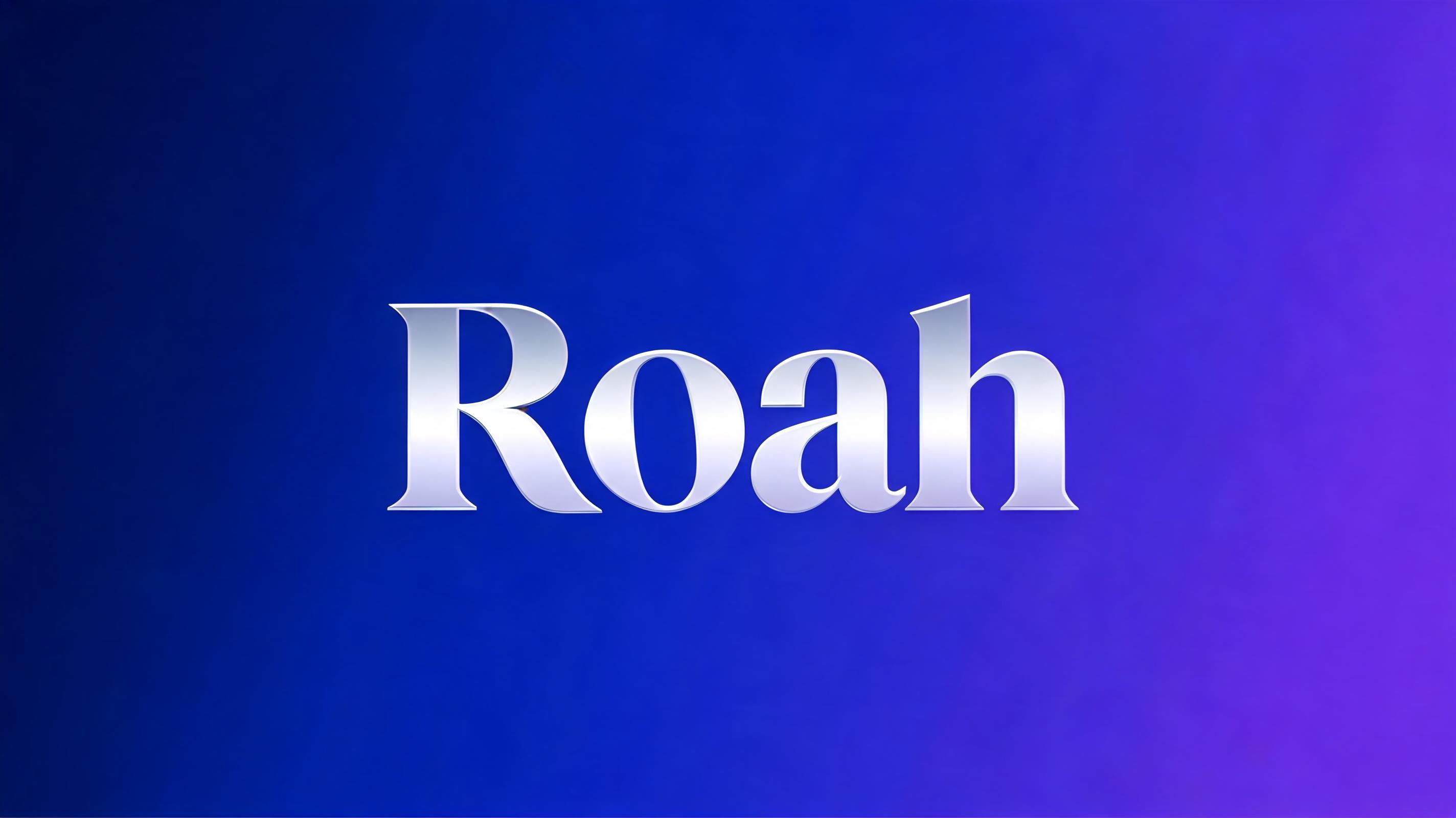 "Roah" — Gothic | AI Text Effect Generator