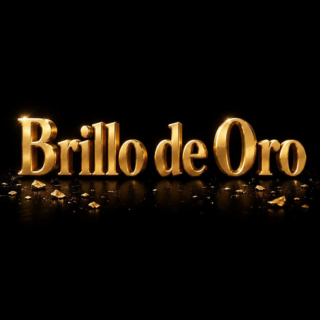 "Brillo de Oro" — Luxury Gold | AI Text Effect Generator