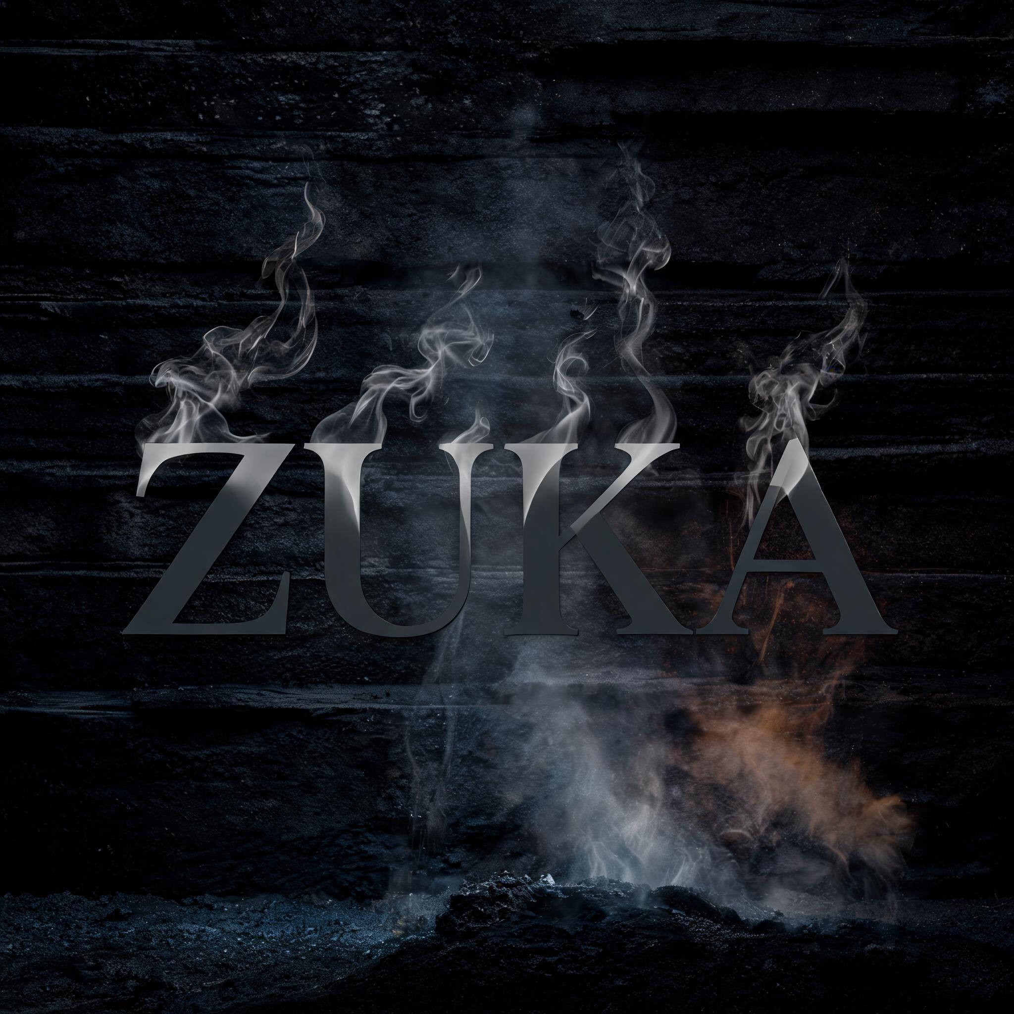 "Zuka" —  | AI Text Effect Generator