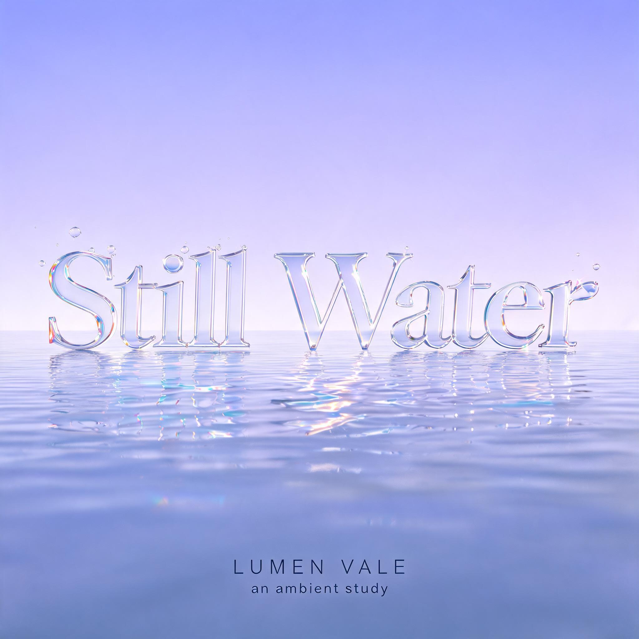 "Still Water
LUMEN VALE
an ambient study" — Glass | AI Text Effect Generator