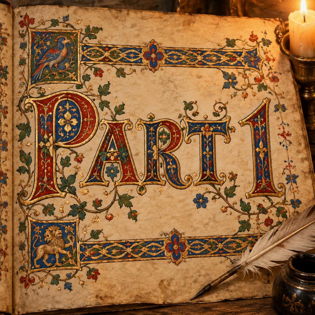 "Part 1" — Medieval | AI Text Effect Generator