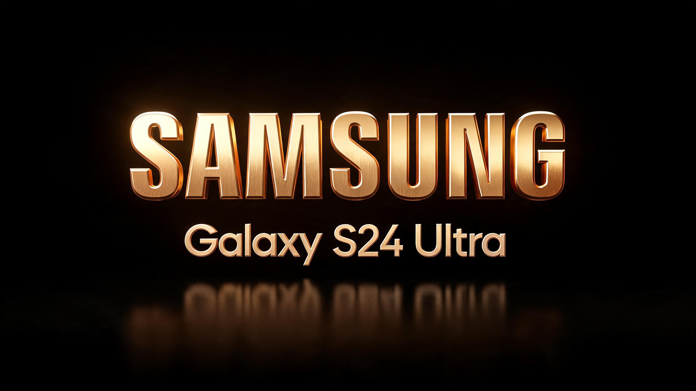 "SAMSUNG
Galaxy S24 Ultra" — 3d Bold Gold | AI Text Effect Generator