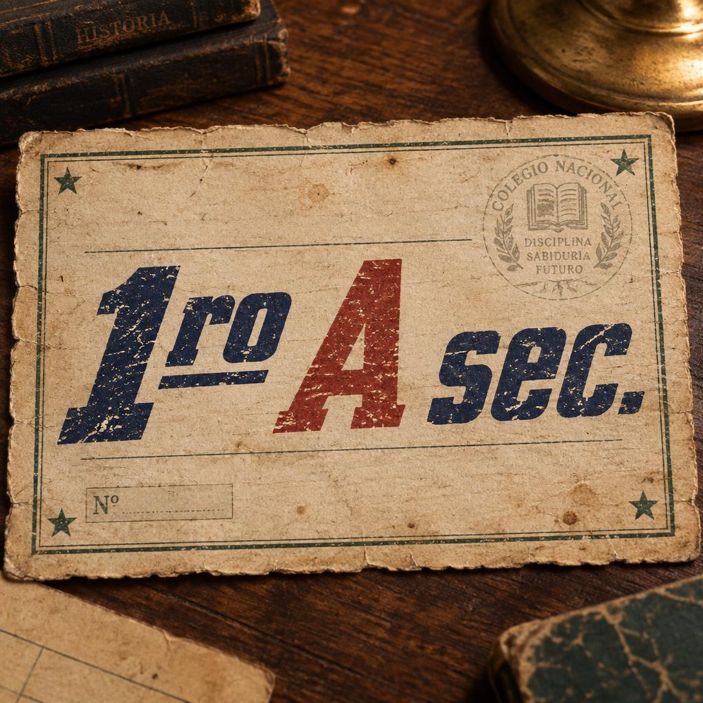 "1ro A sec." — Vintage | AI Text Effect Generator