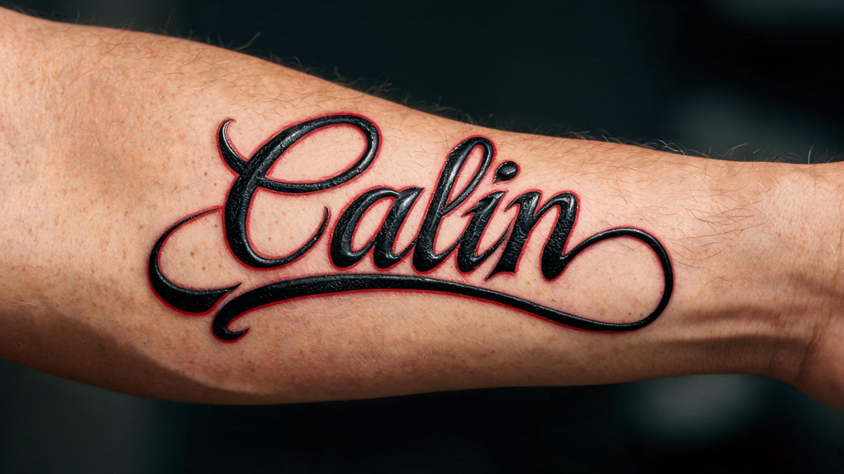 "Calin" — Chicano | AI Text Effect Generator