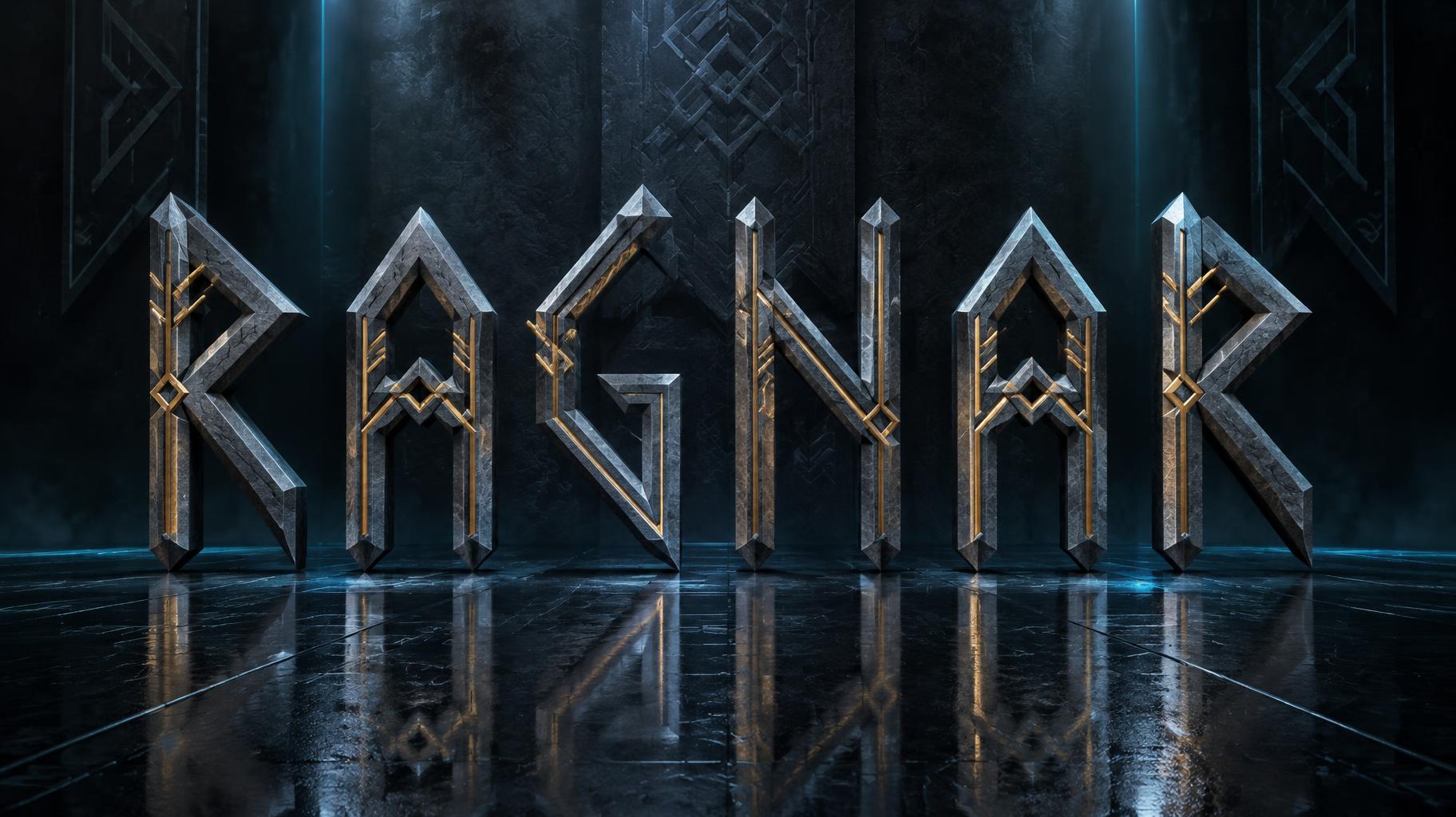 "RAGNAR" — Viking Runic | AI Text Effect Generator