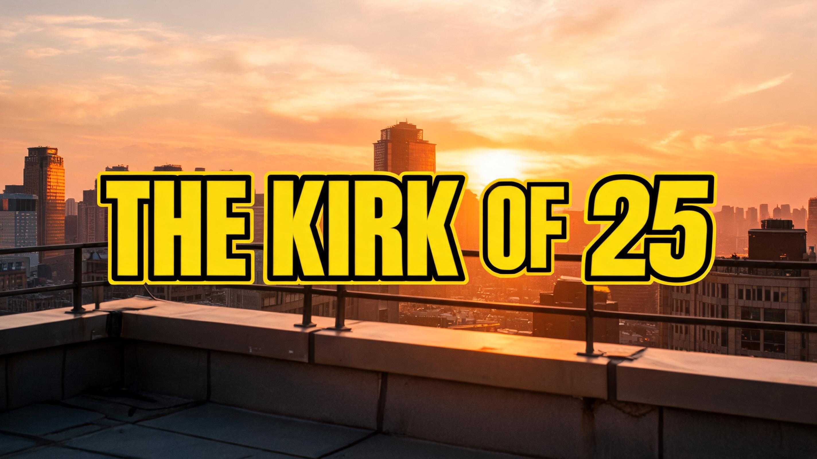 "THE KIRK OF 25" — Cinematic Youtube Creator | AI Text Effect Generator