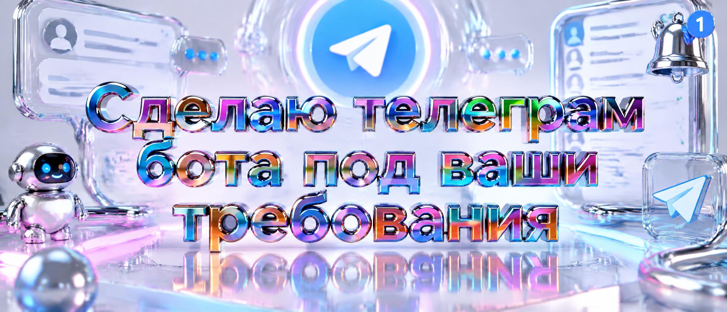 Сделаю телеграм бота под ваши требования