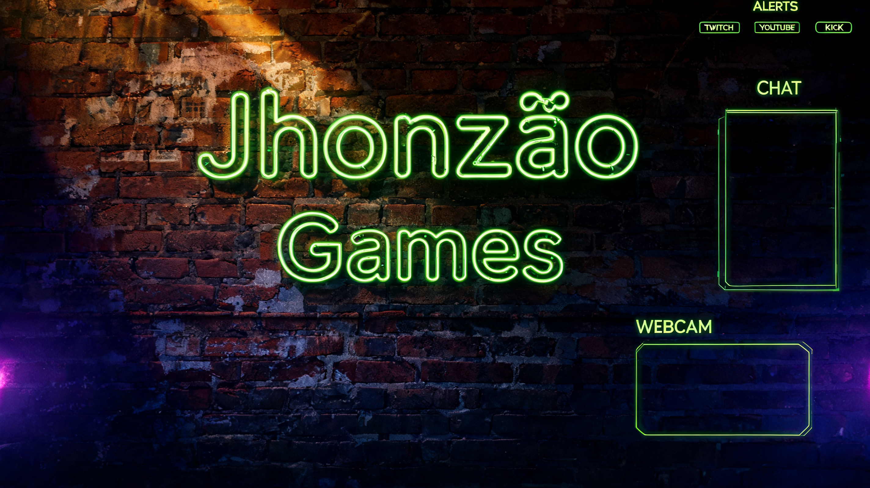 "Jhonzão Games" —  text effect