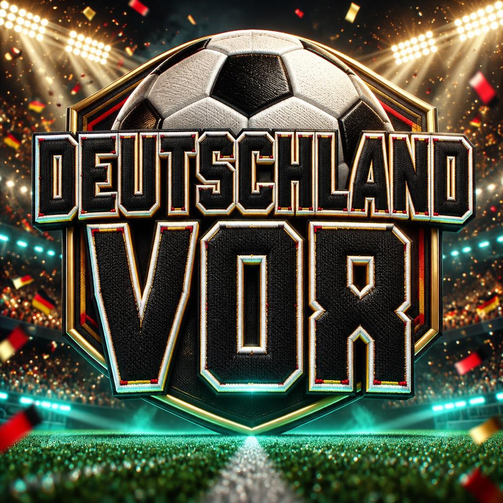 "DEUTSCHLAND VOR" — Sports Football | AI Text Effect Generator