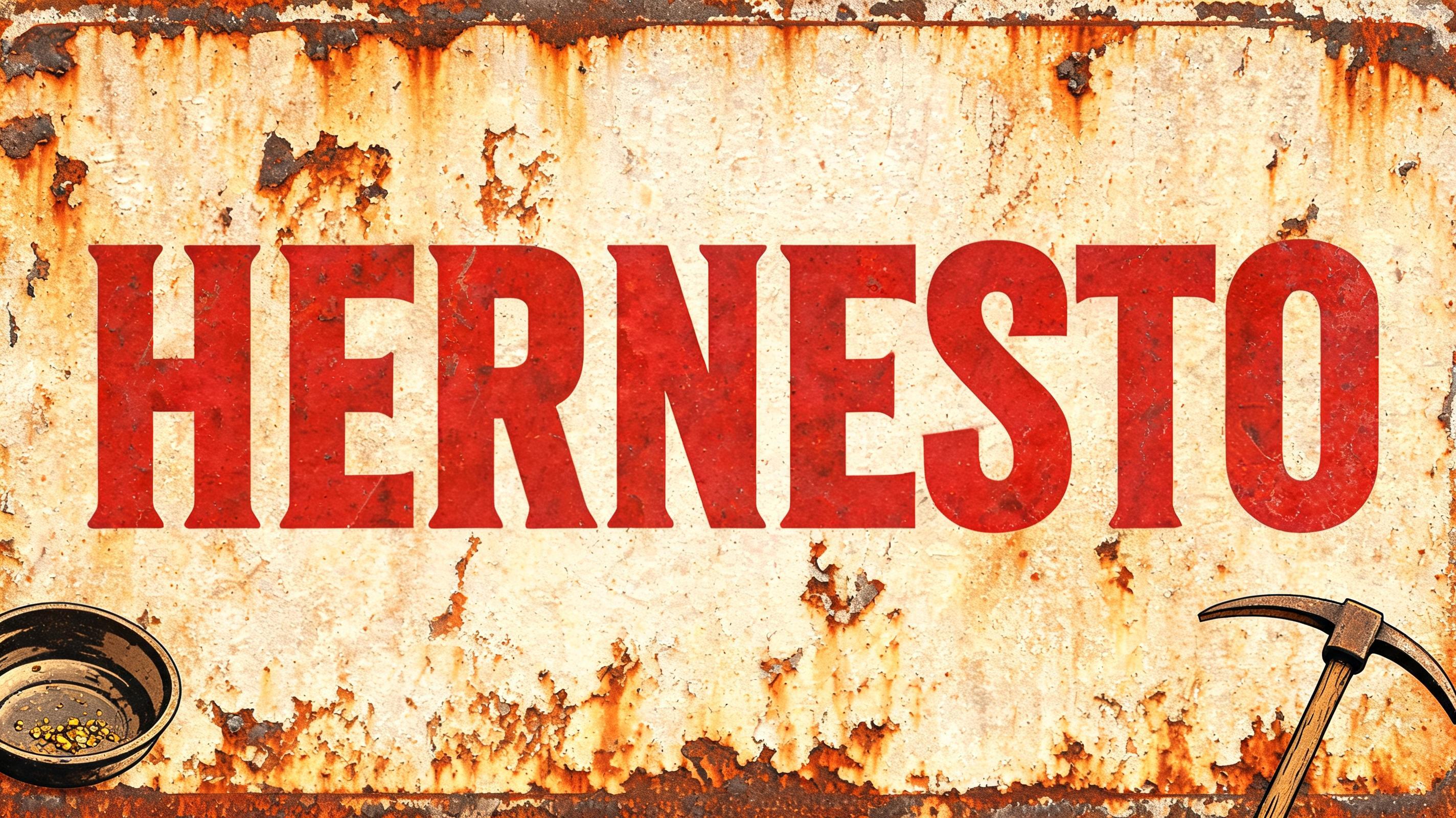 "HERNESTO" — Vintage | AI Text Effect Generator