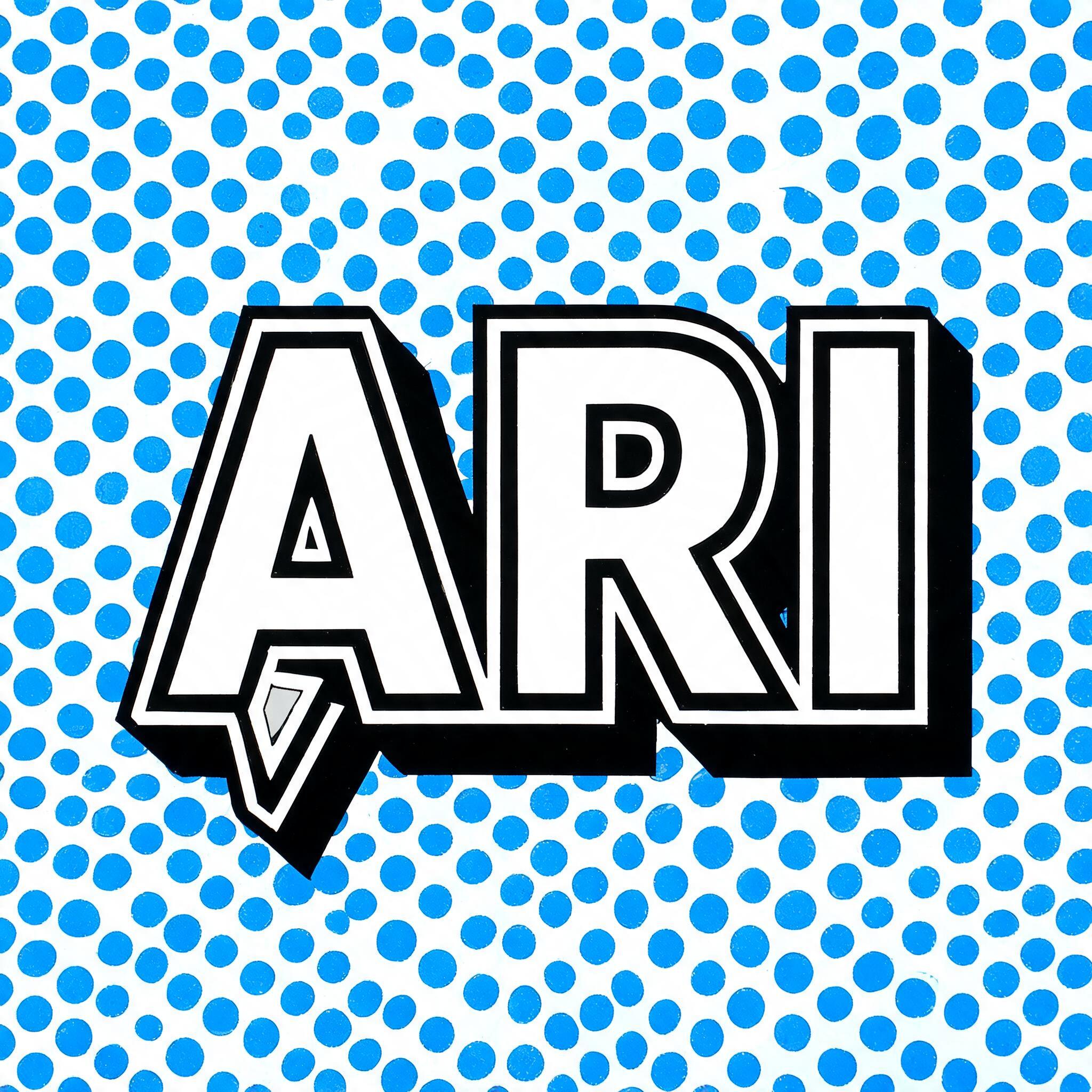 "Ari" — Comic Book | AI Text Effect Generator