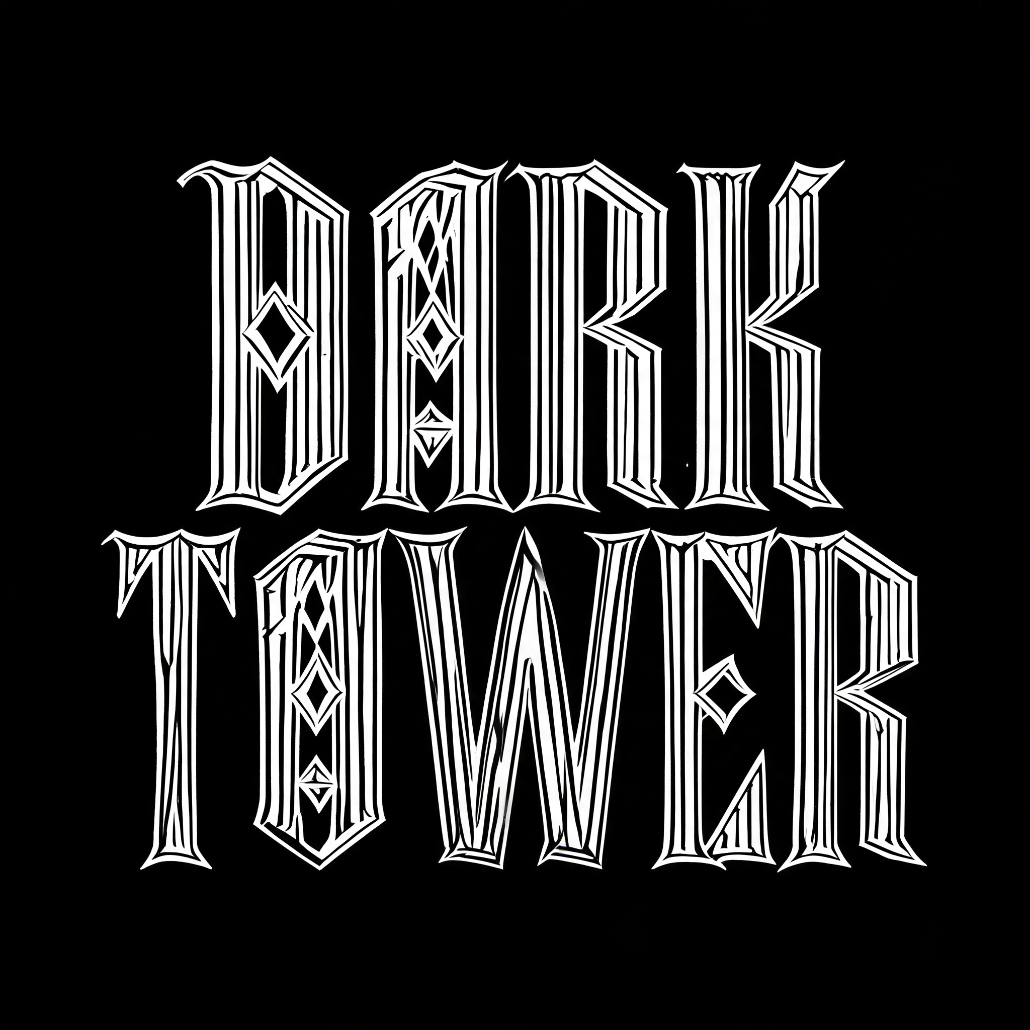 "DARK TOWER" — Gothic Font | AI Text Effect Generator