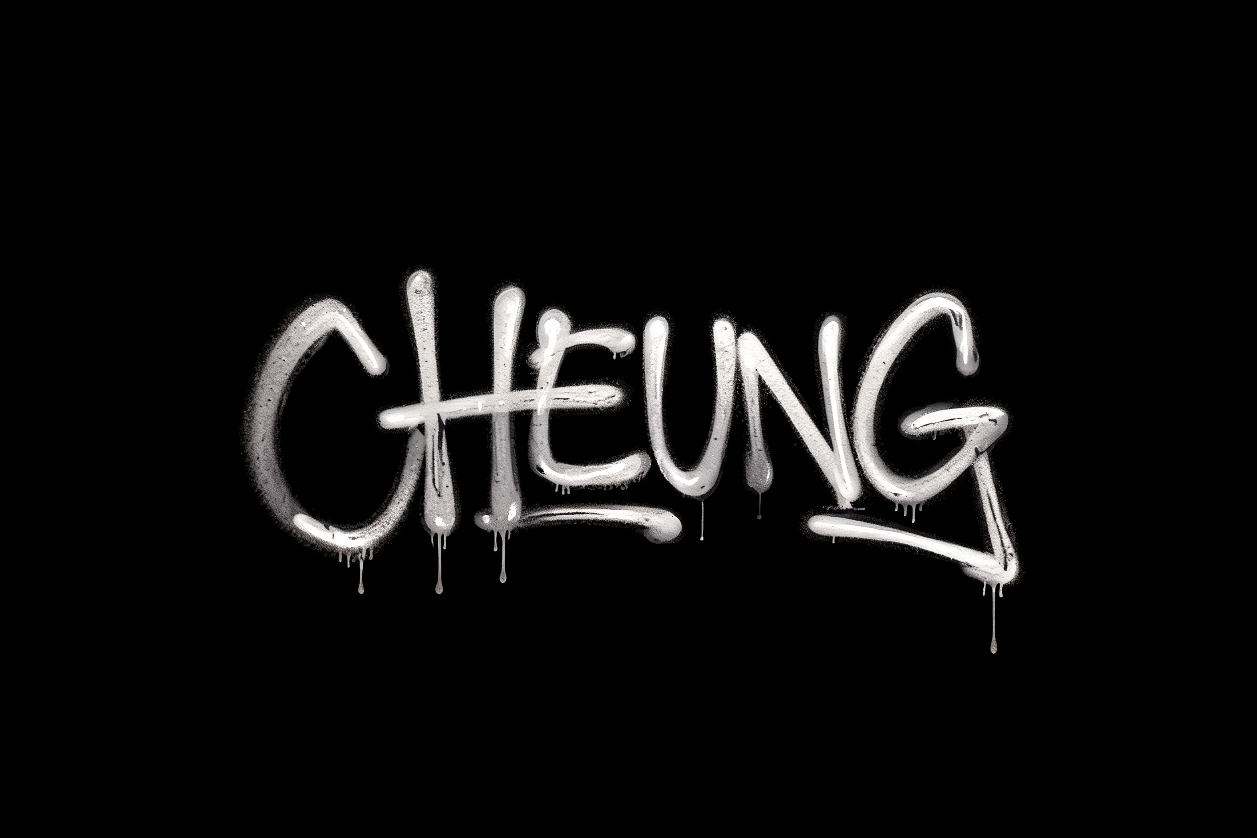"CHEUNG" —  | AI Text Effect Generator