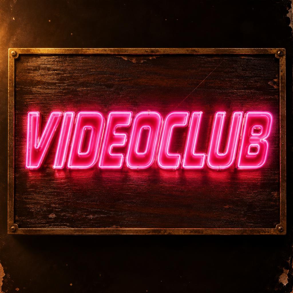 "VIDEOCLUB" — Vintage | AI Text Effect Generator